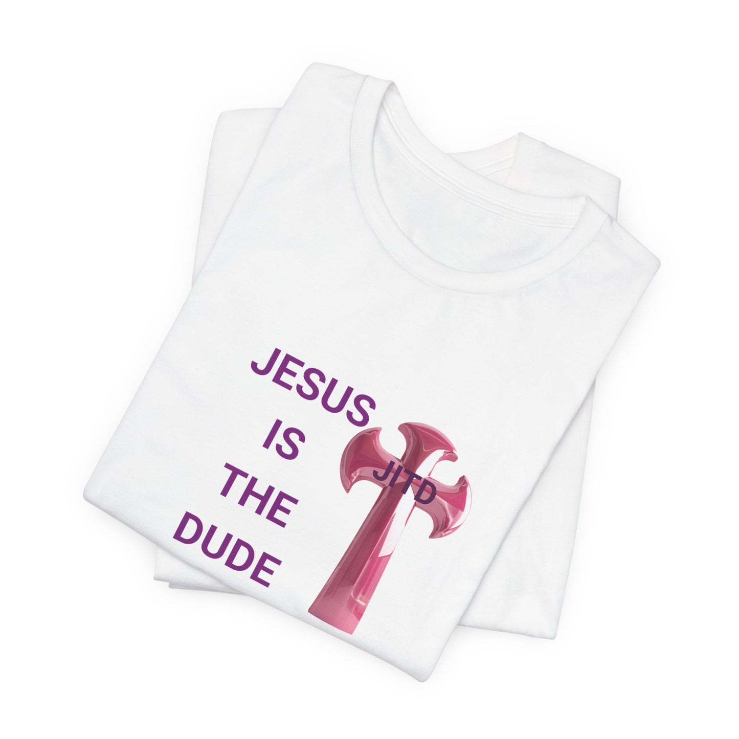 JITD PINK CROSS TEE