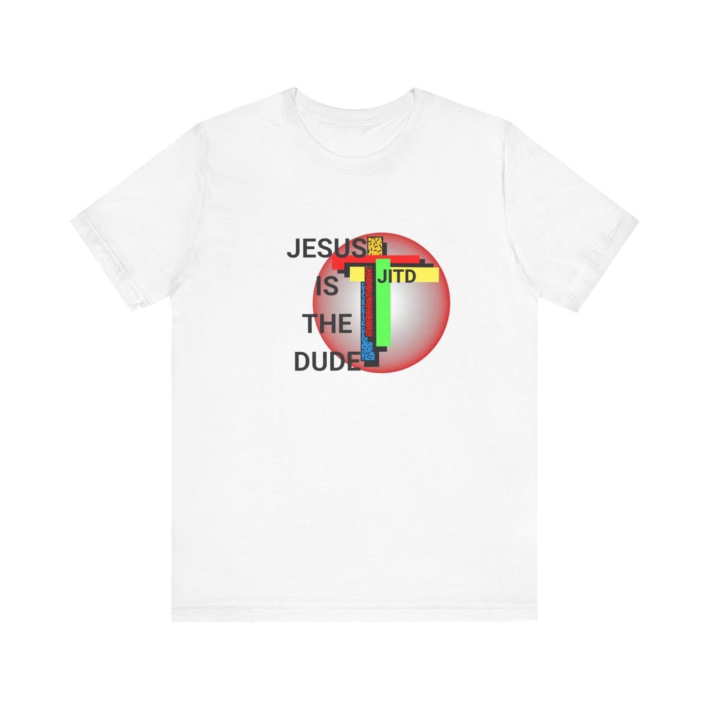 JITD RED GLOW CROSS TEE