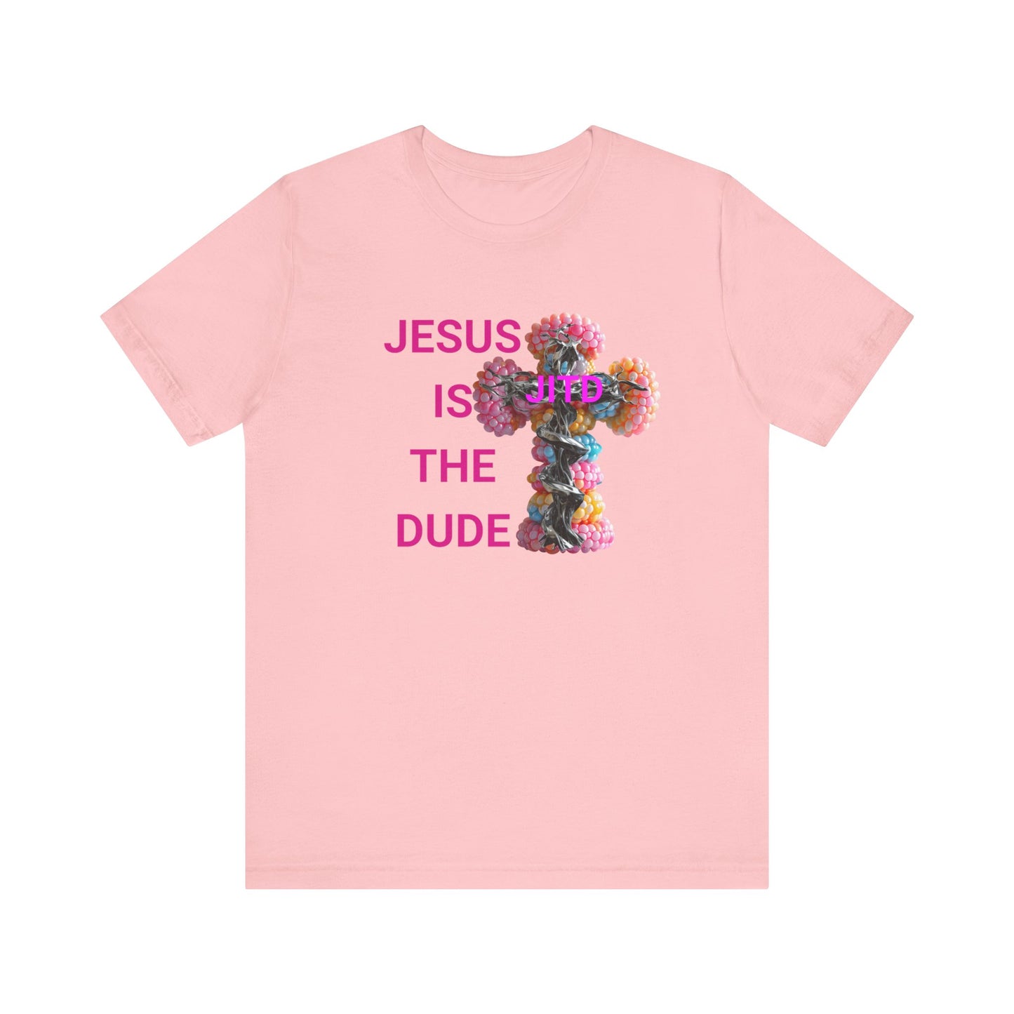 JITD TINY BUBBLE CROSS TEE