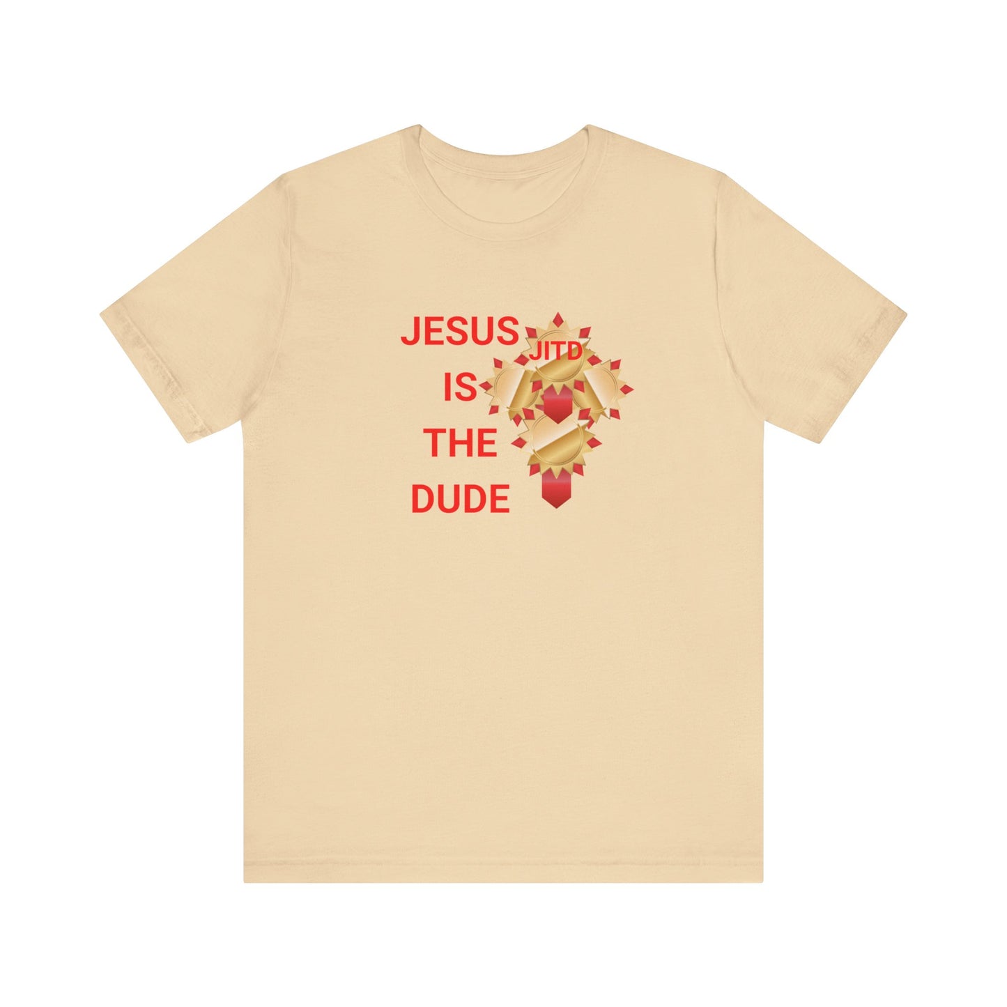JITD RIBBON CROSS TEE