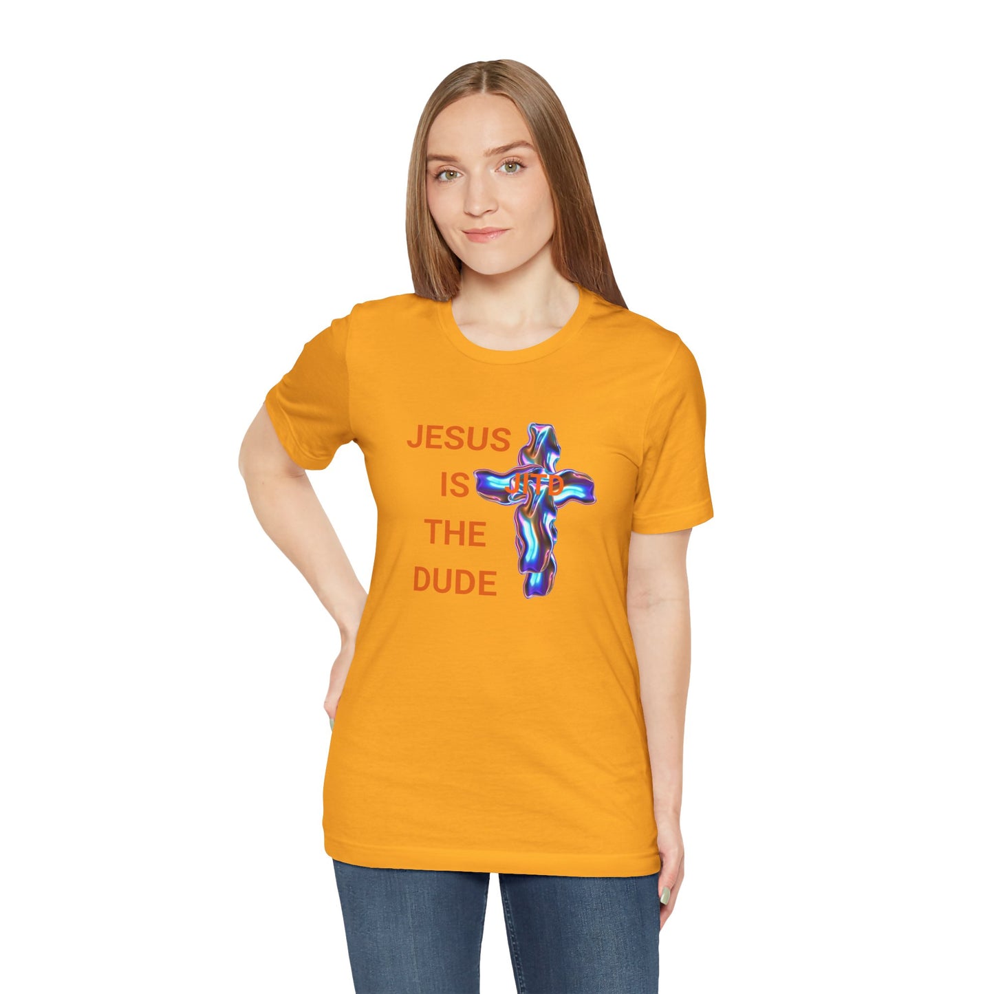 JITD RAINBOW CROSS TEE