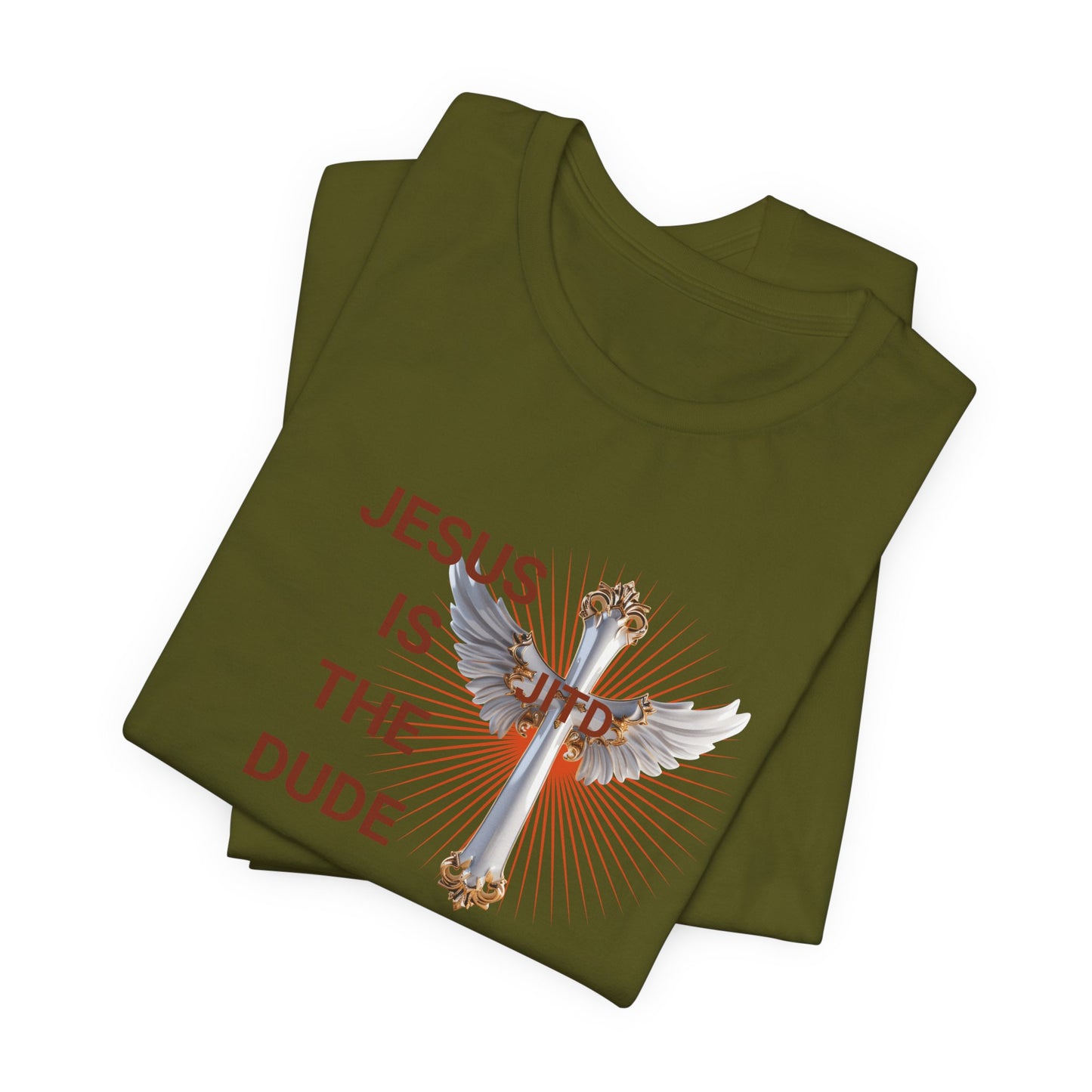 JITD WHITE WINGS CROSS TEE