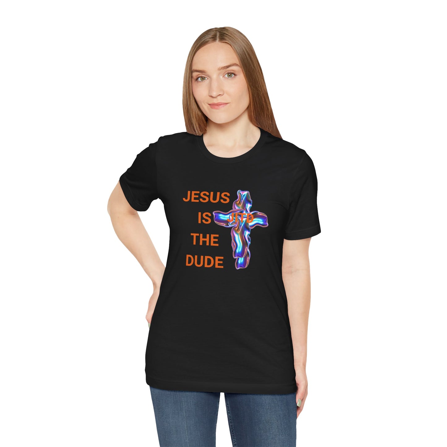 JITD RAINBOW CROSS TEE