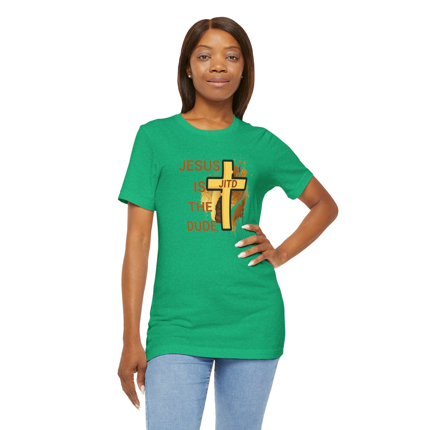 JITD WOODEN CROSS TEE