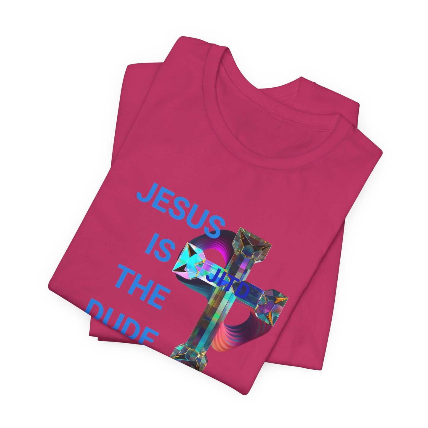 JITD CRYSTAL CROSS TEE