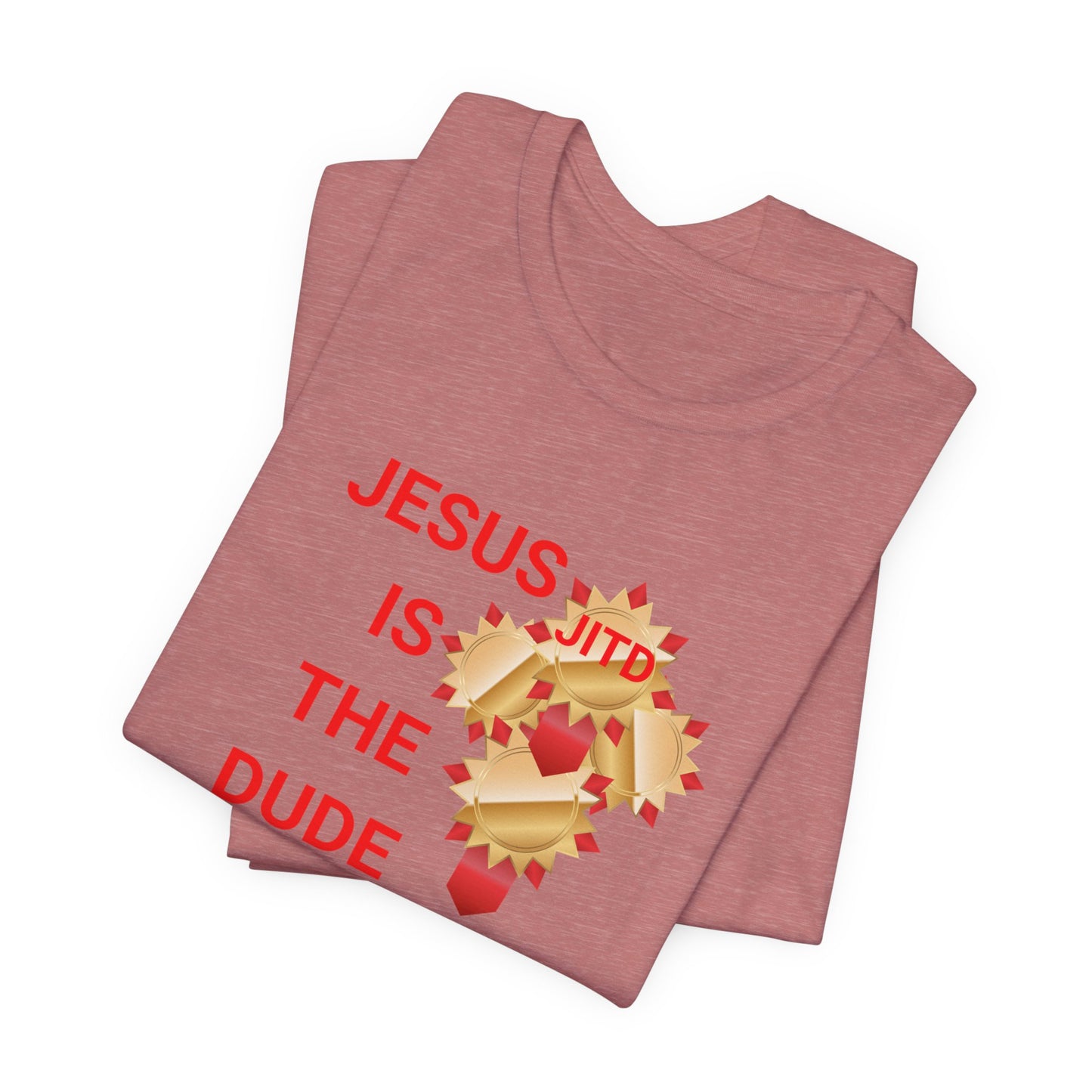JITD RIBBON CROSS TEE