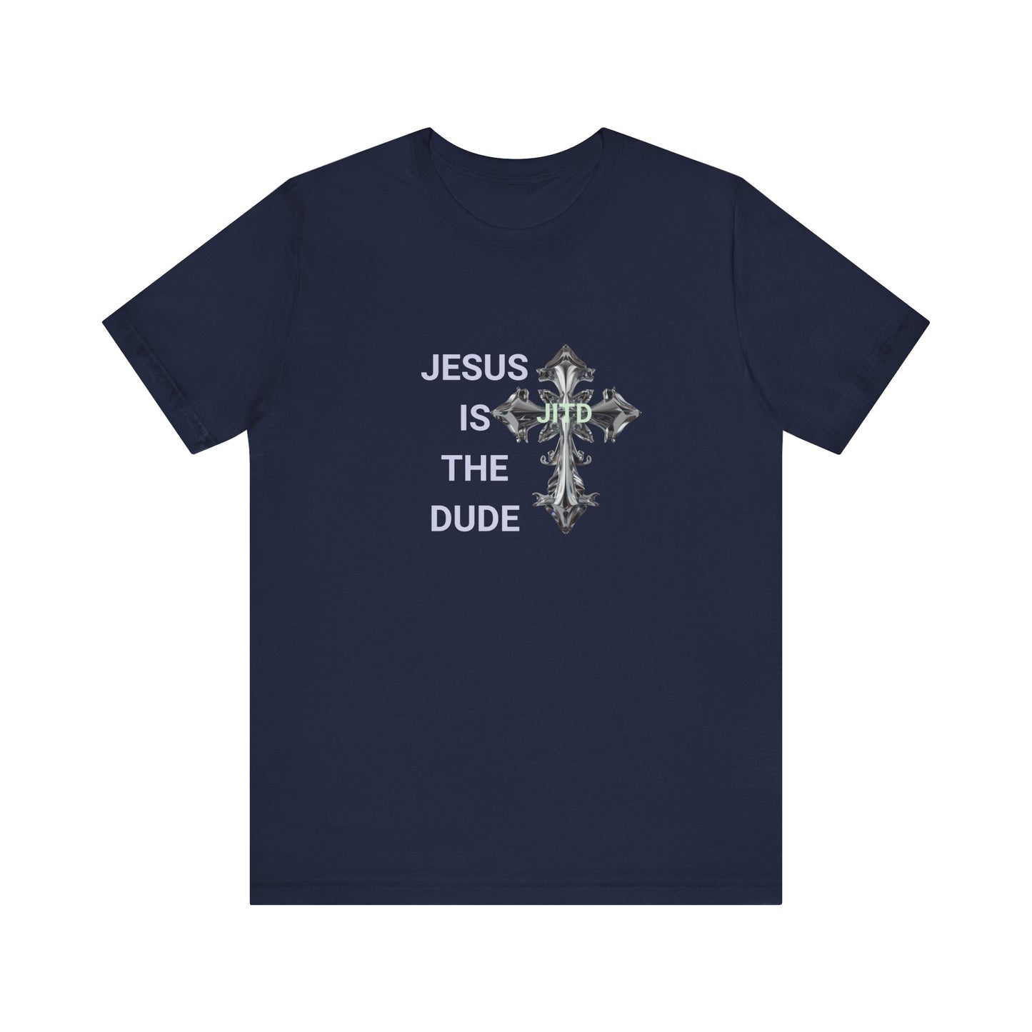 JITD SILVER CROSS TEE