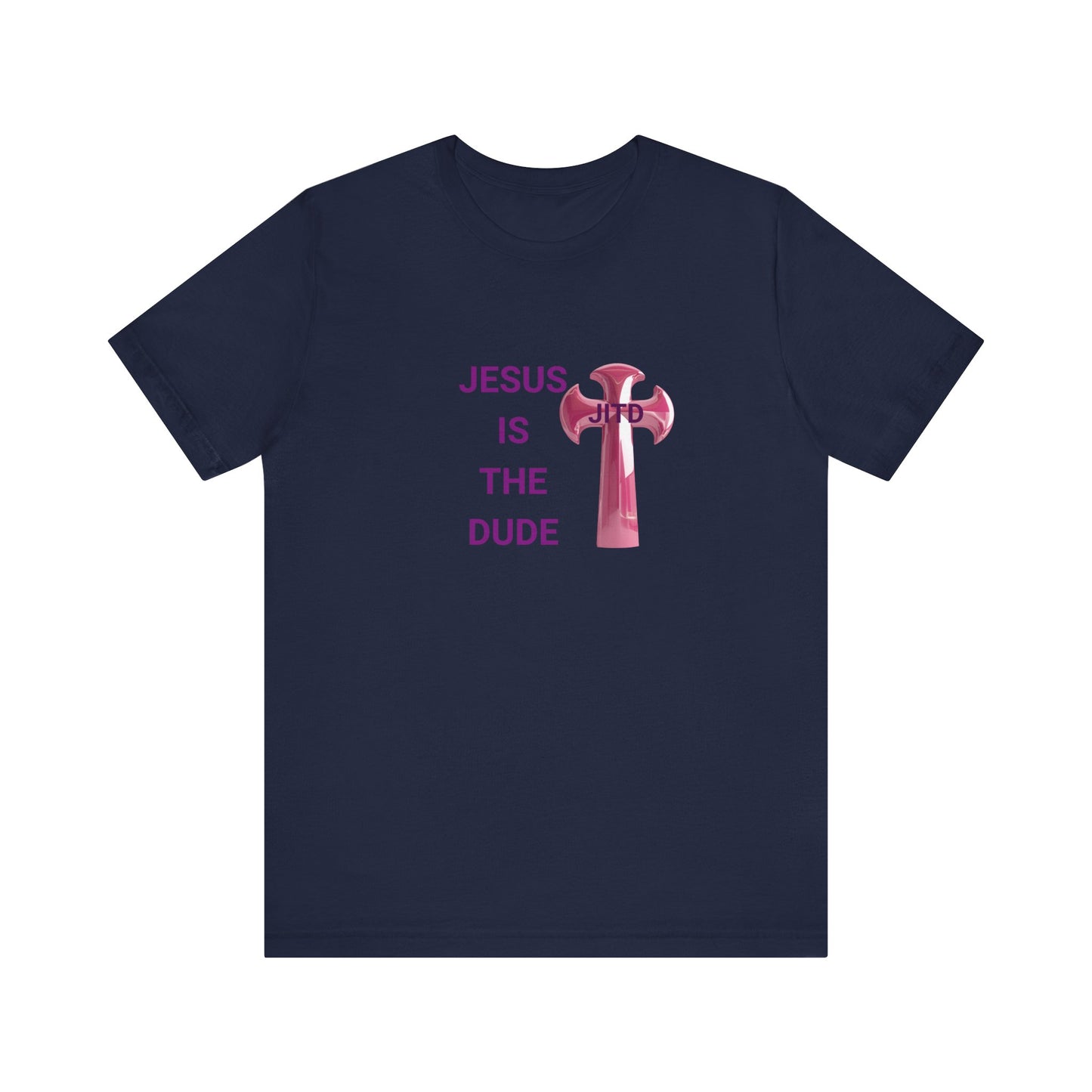 JITD PINK CROSS TEE