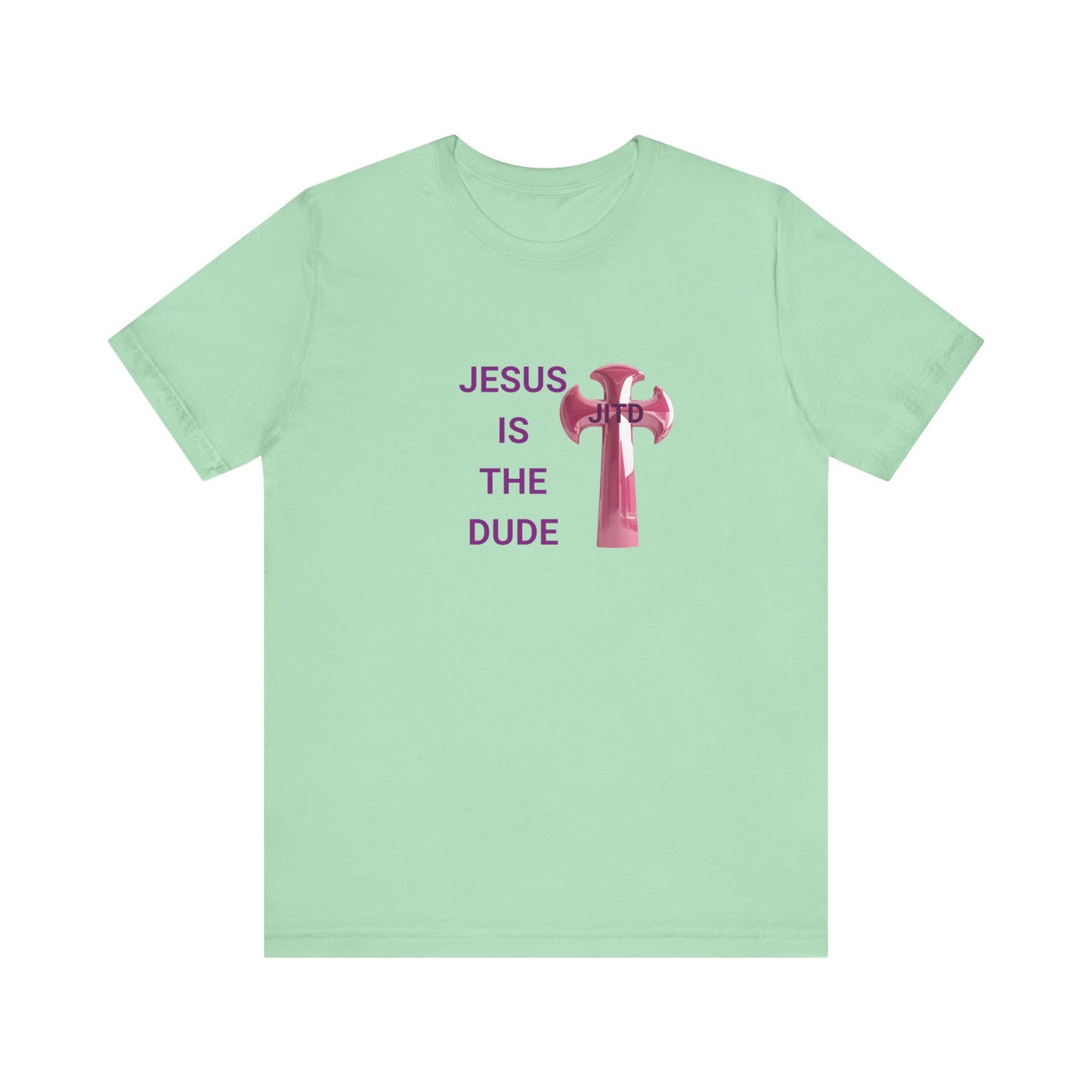JITD PINK CROSS TEE