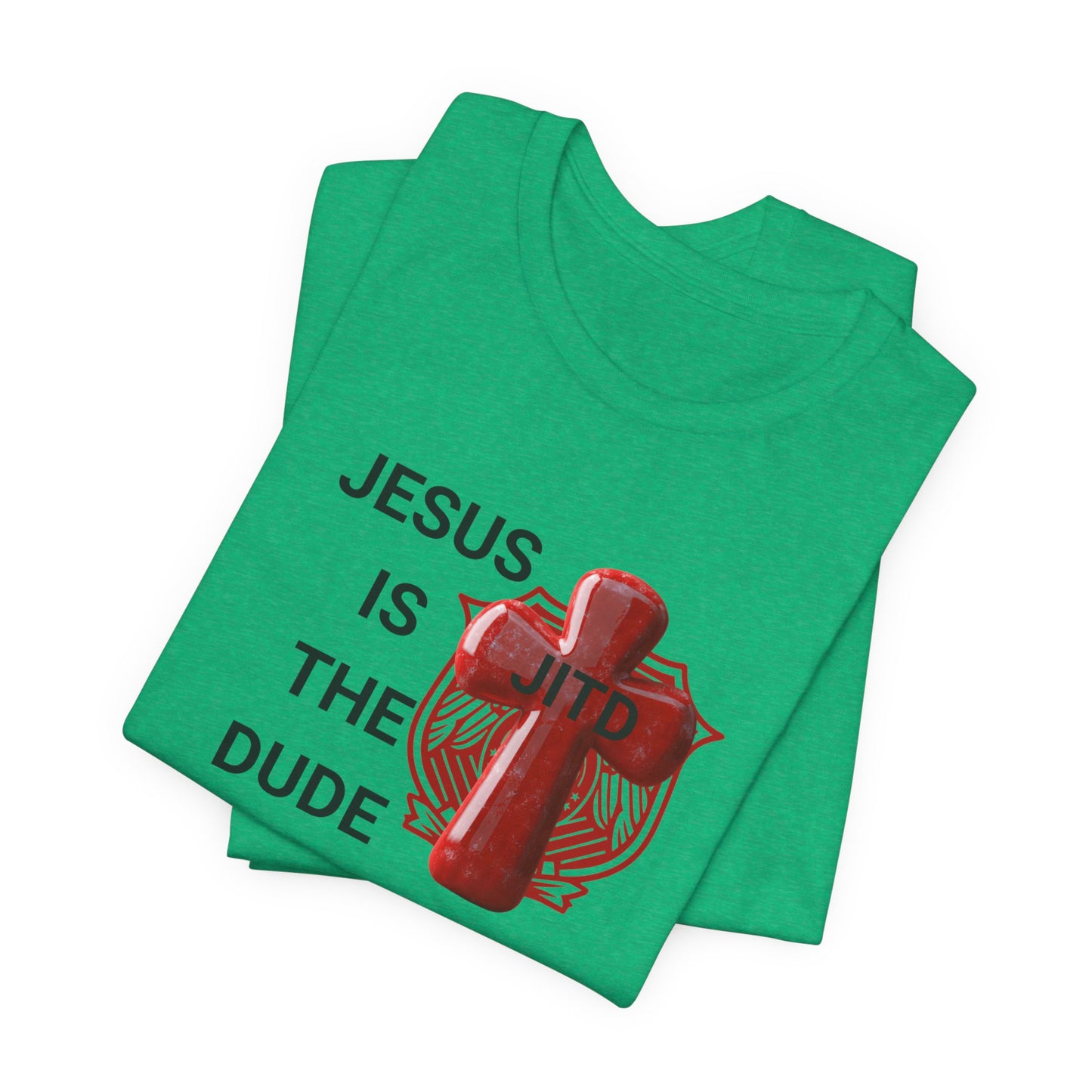 JITD RED SHIELD CROSS TEE
