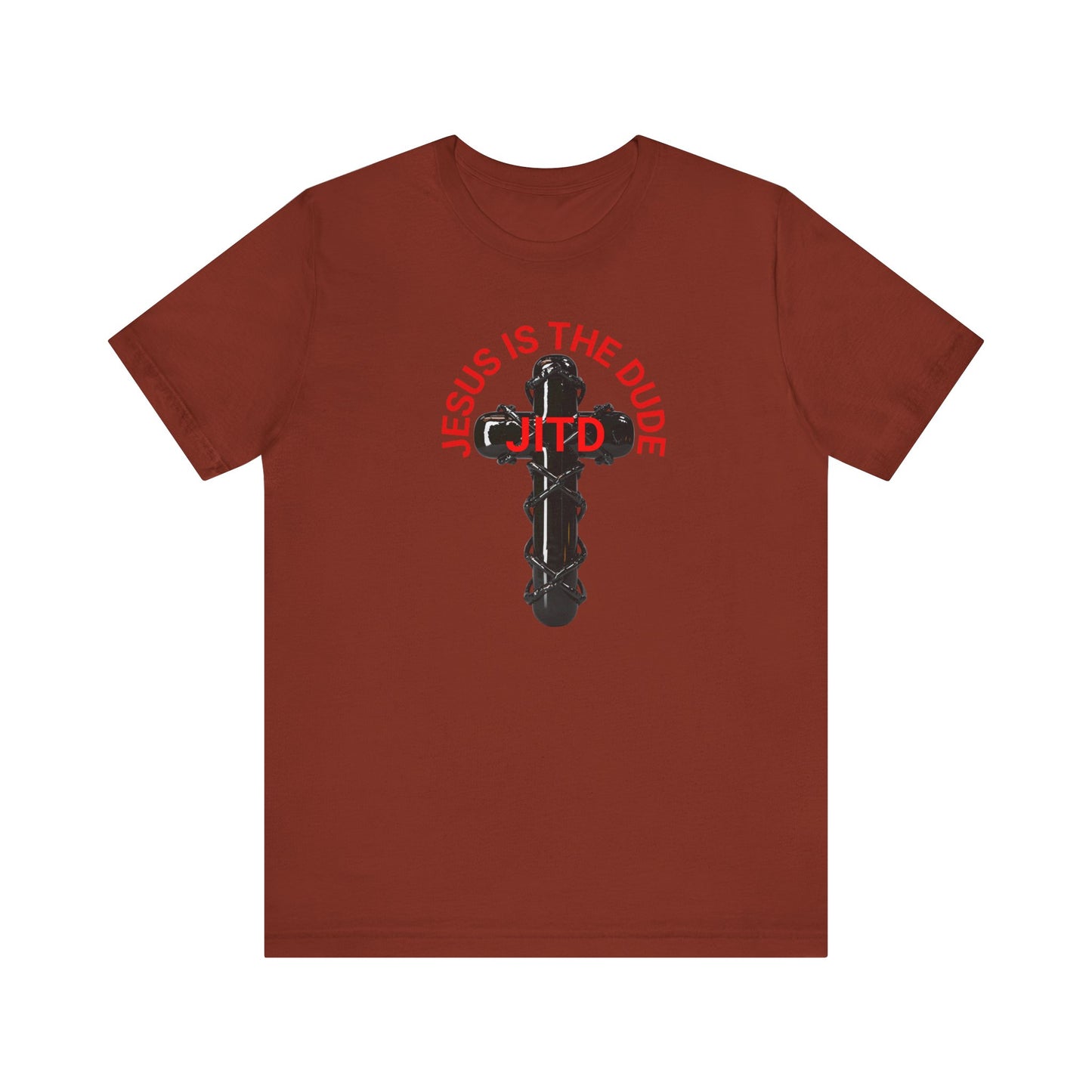 JITD BLACK CROSS TEE