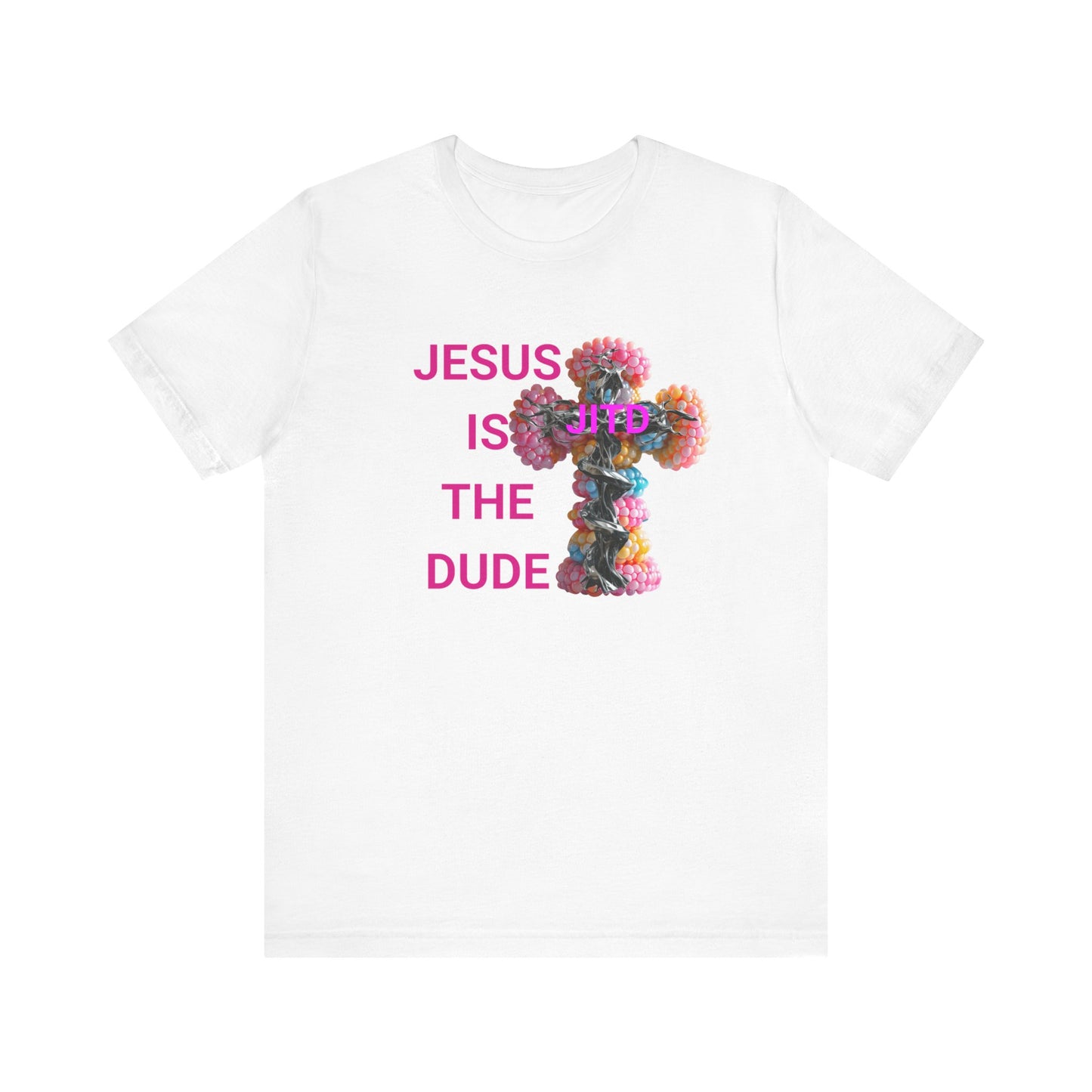 JITD TINY BUBBLE CROSS TEE