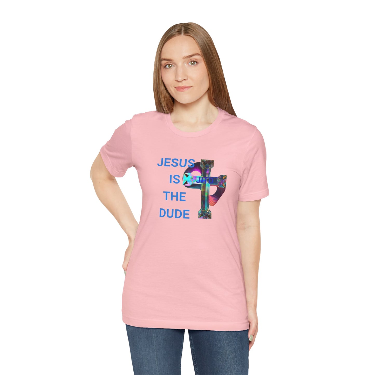 JITD CRYSTAL CROSS TEE