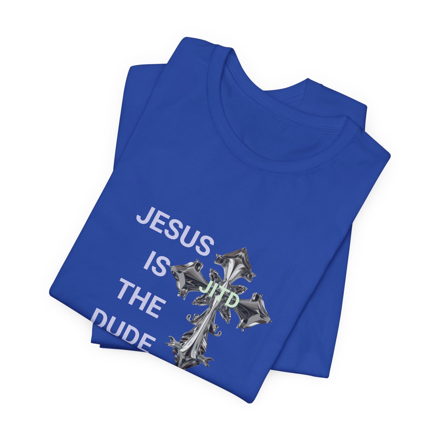 JITD SILVER CROSS TEE