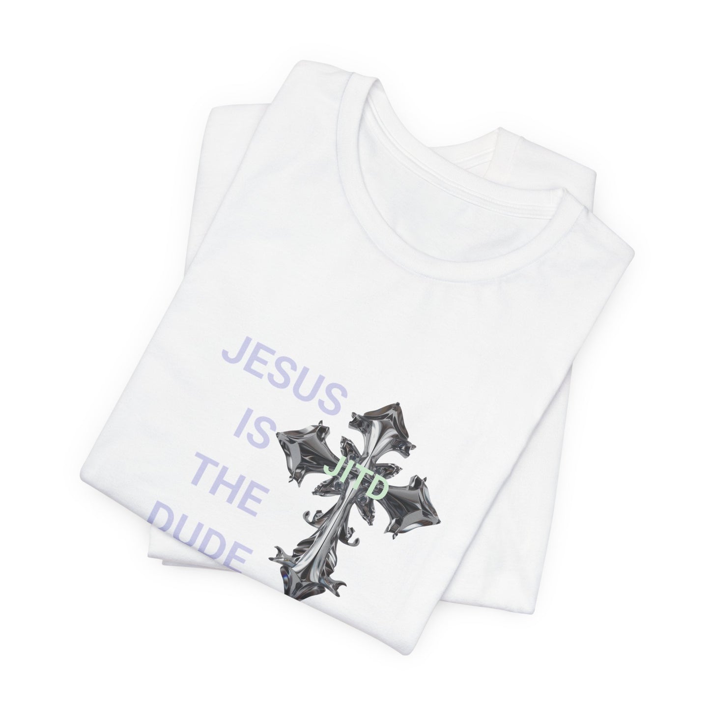 JITD SILVER CROSS TEE