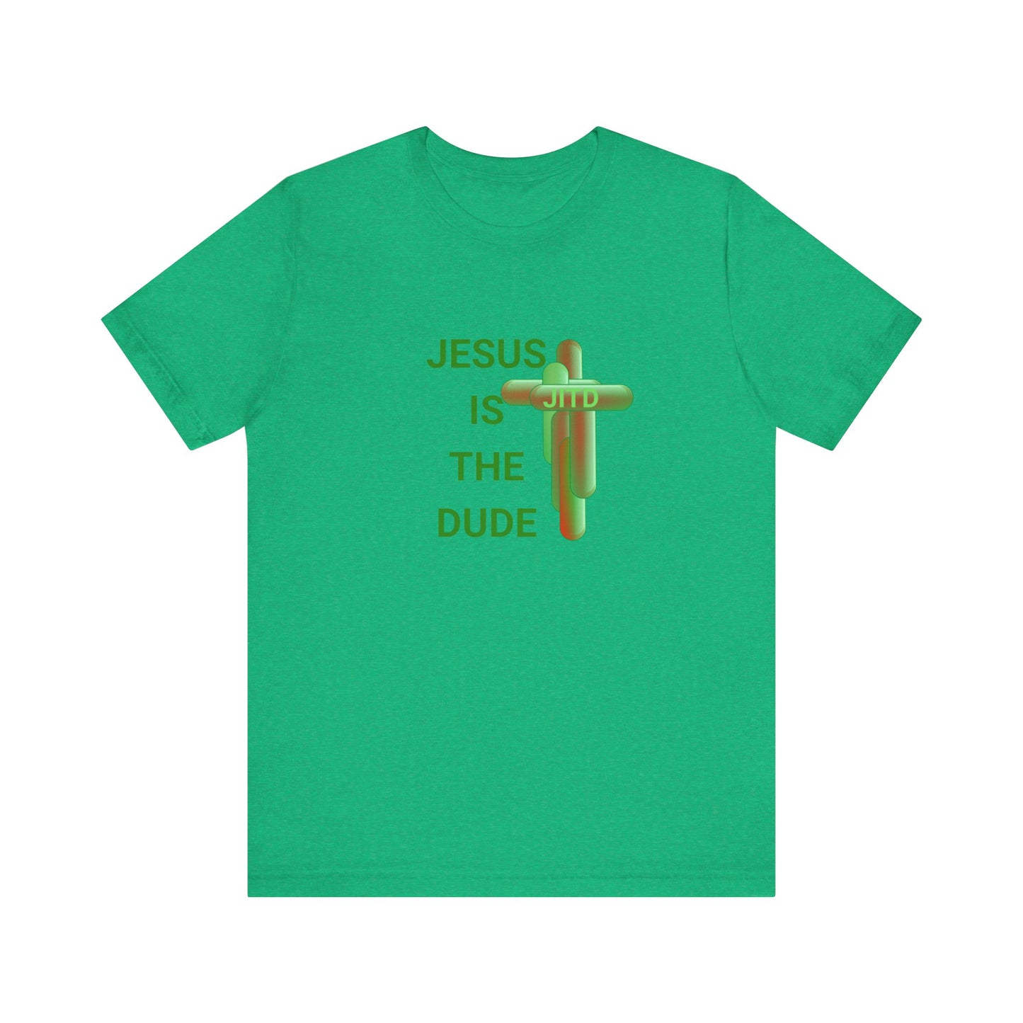 JITD GREEN PILL CROSS TEE