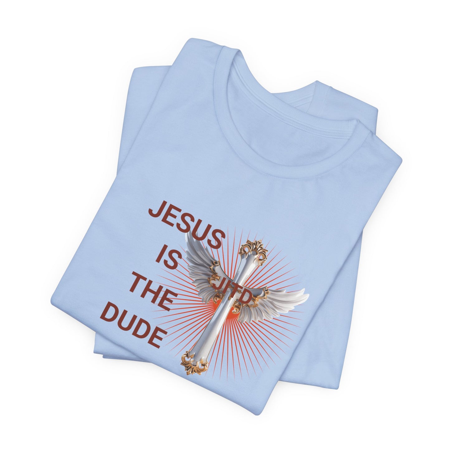 JITD WHITE WINGS CROSS TEE