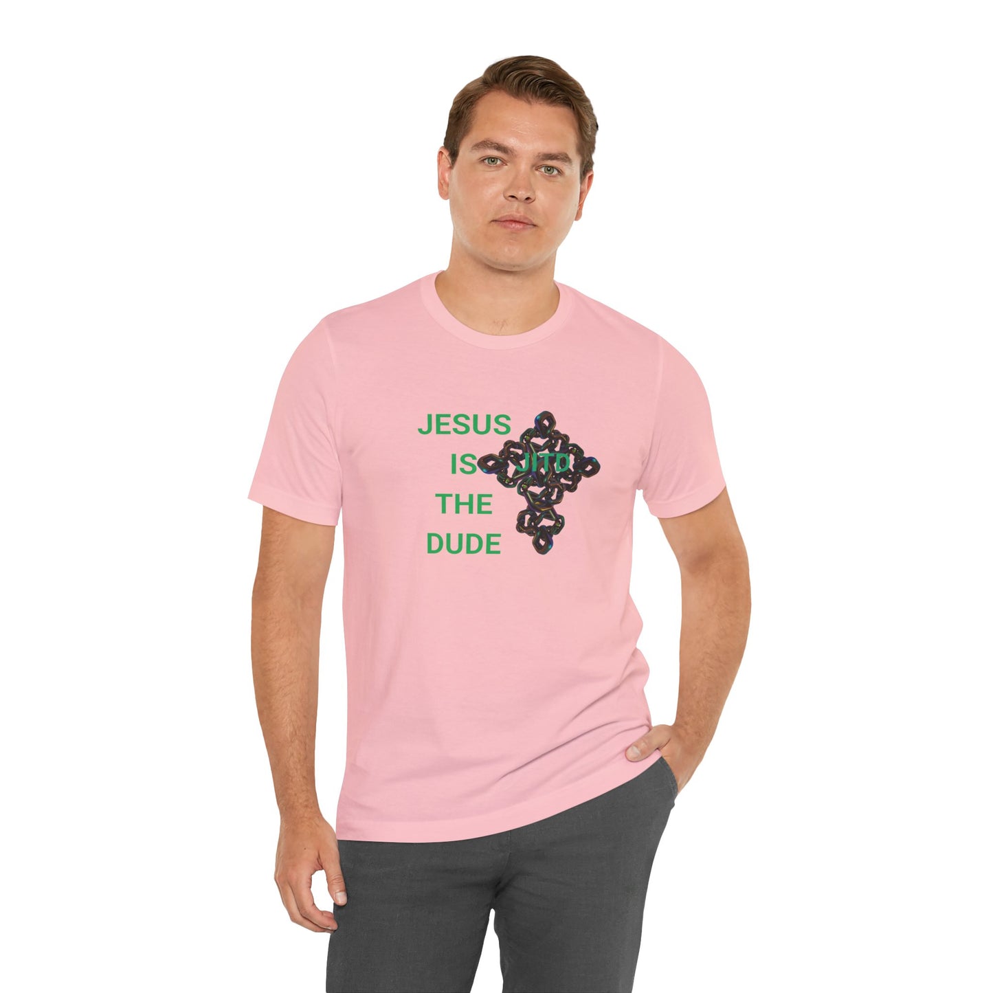 JITD CHAIN CROSS TEE