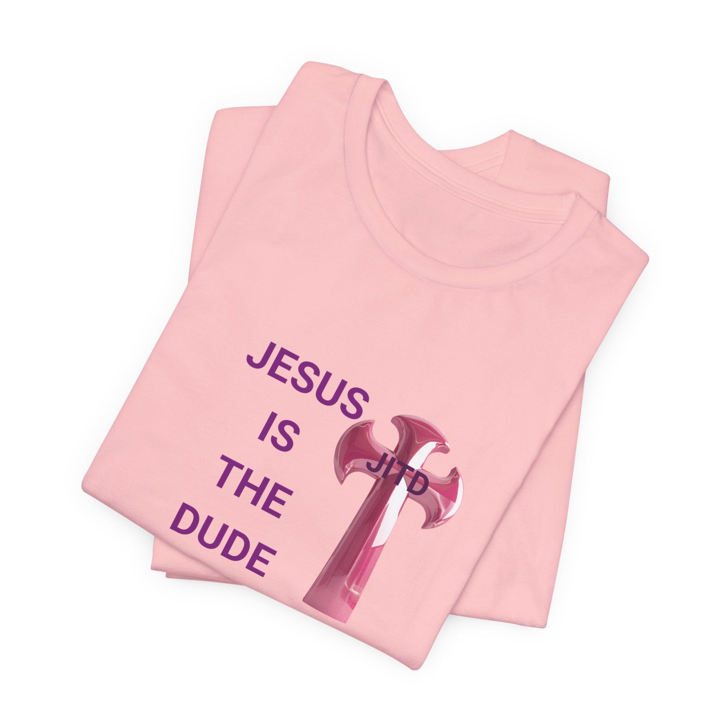 JITD PINK CROSS TEE