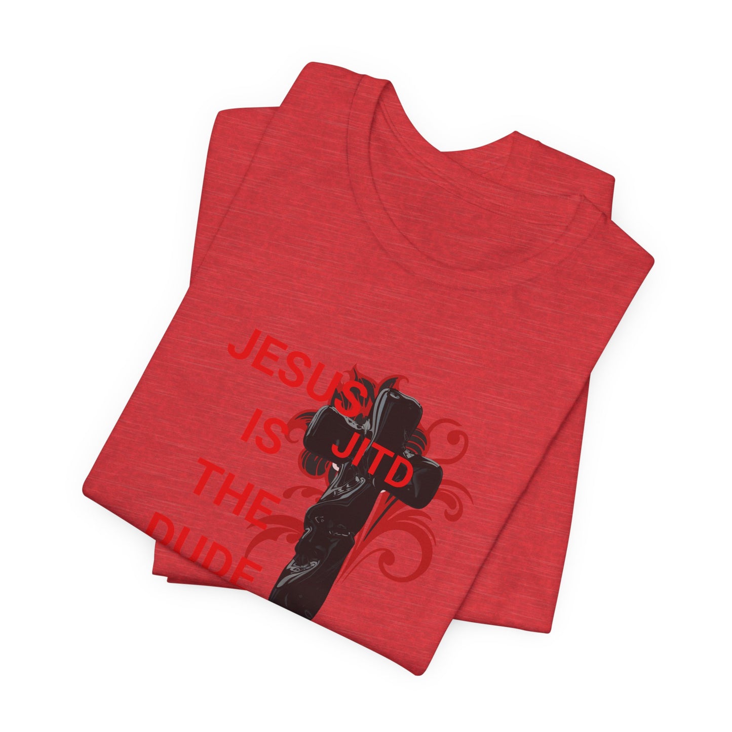 JITD BLACK CROSS TEE
