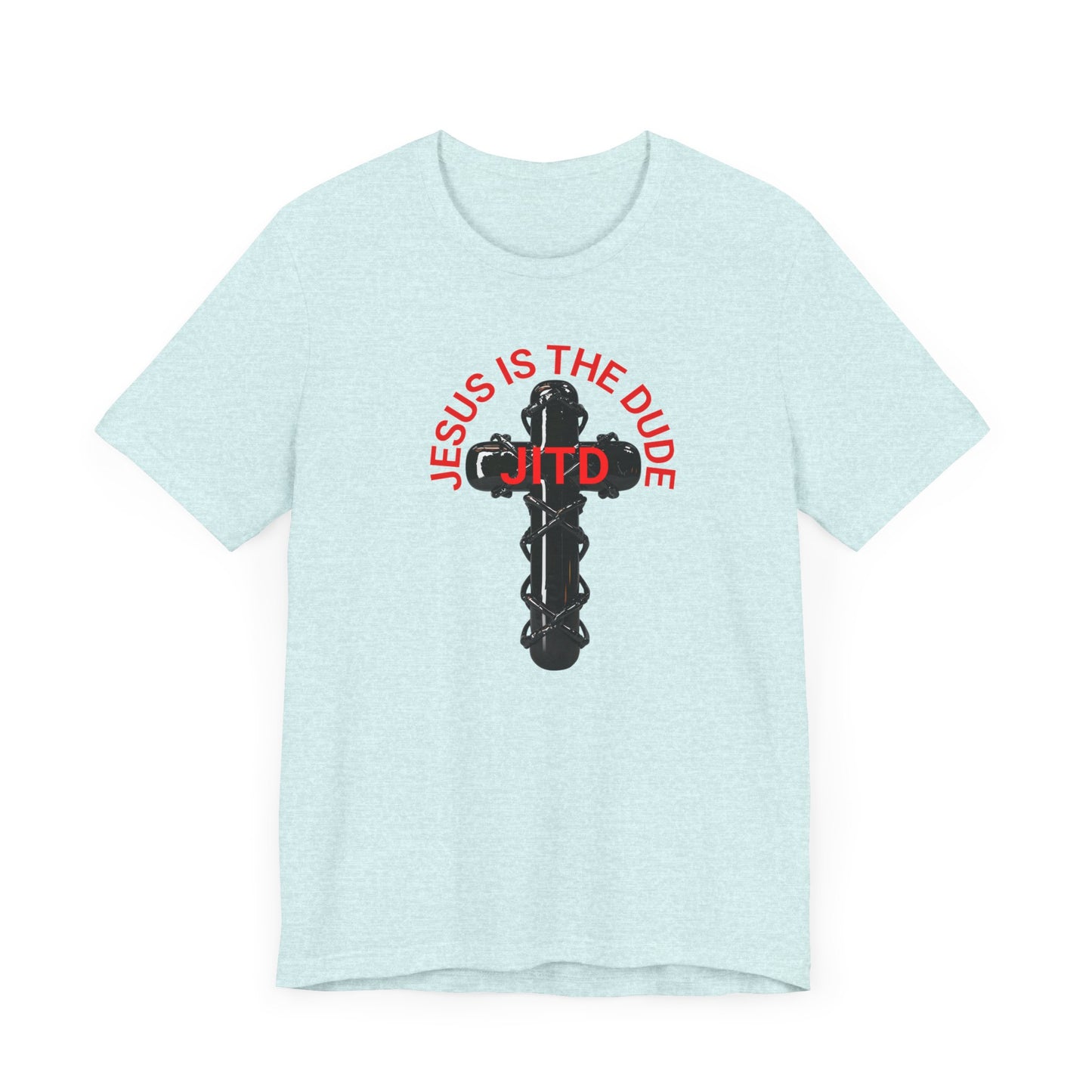 JITD BLACK CROSS TEE