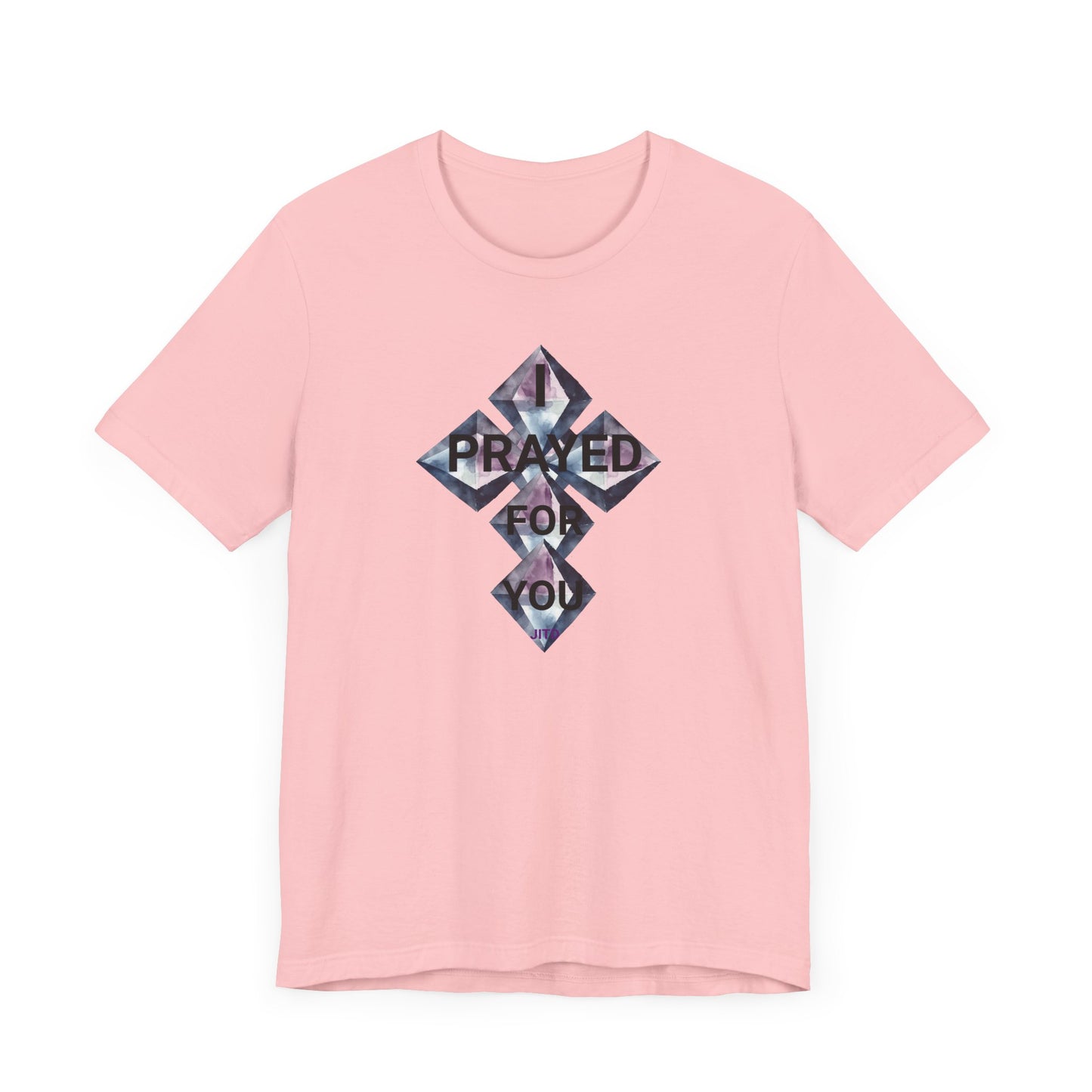 JITD "I PRAYED" DIAMOND CROSS TEE