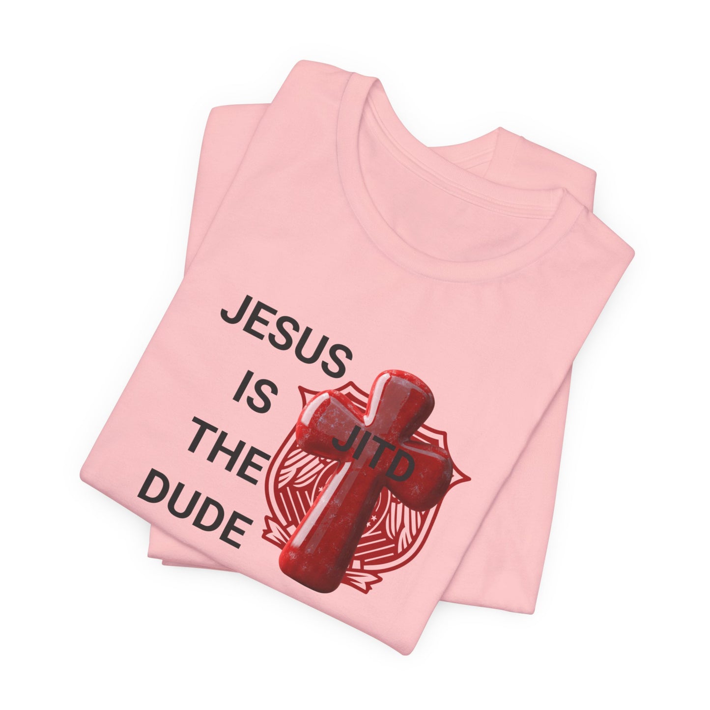 JITD RED SHIELD CROSS TEE