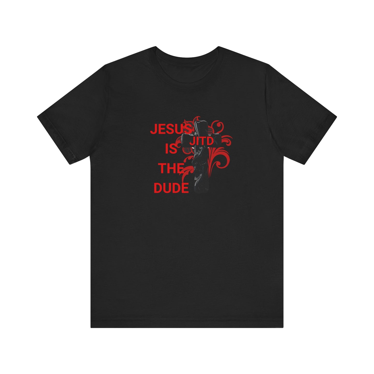 JITD BLACK CROSS TEE
