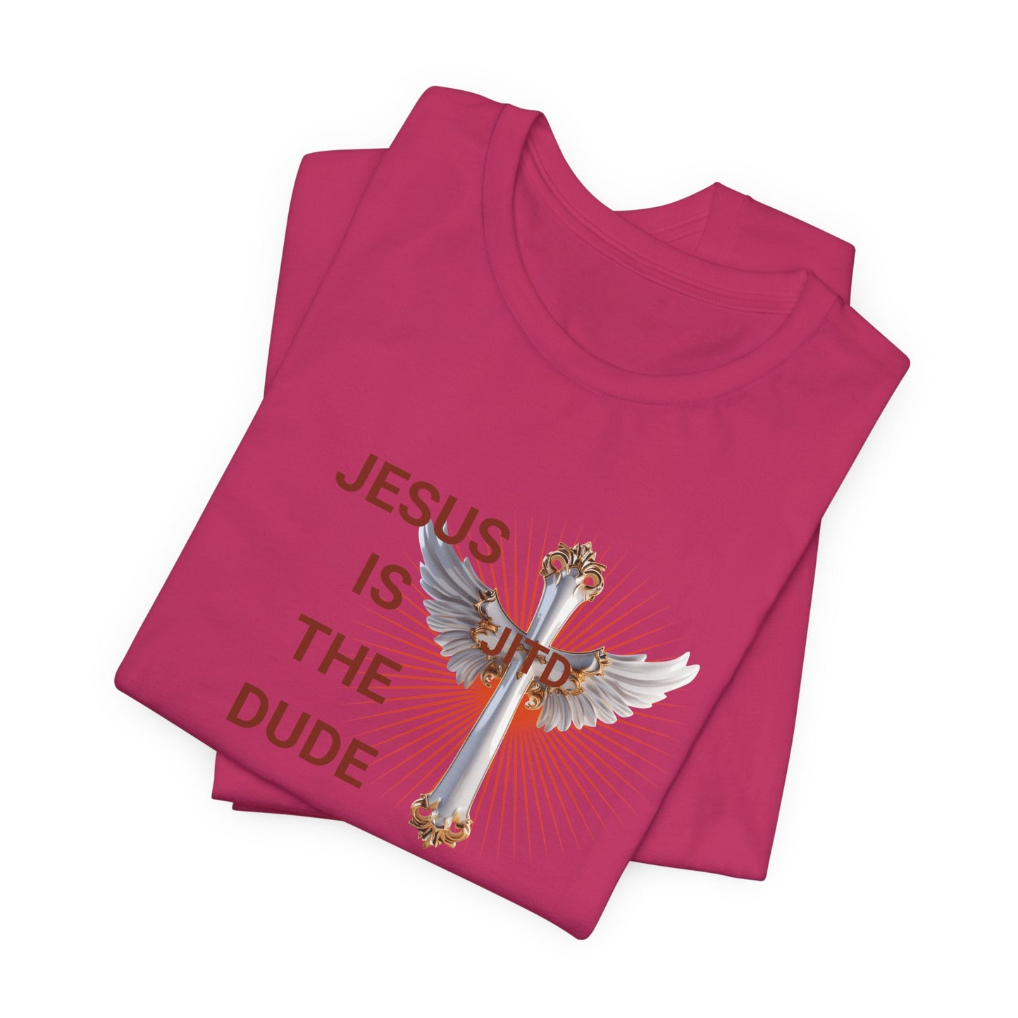 JITD WHITE WINGS CROSS TEE