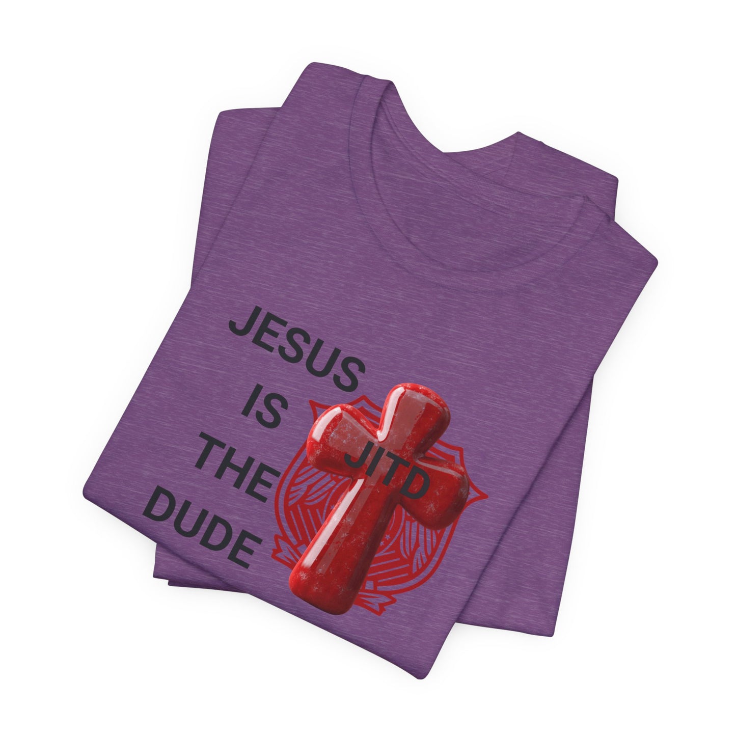 JITD RED SHIELD CROSS TEE