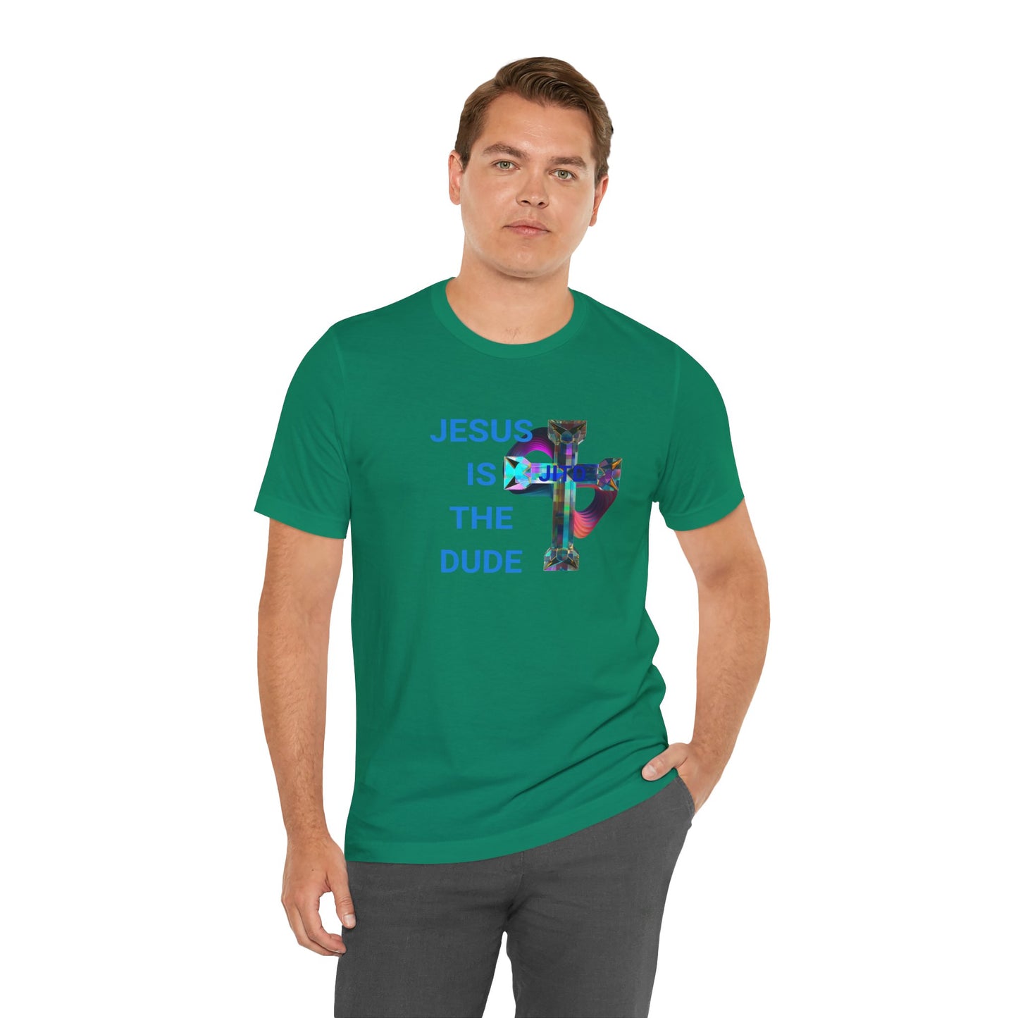 JITD CRYSTAL CROSS TEE