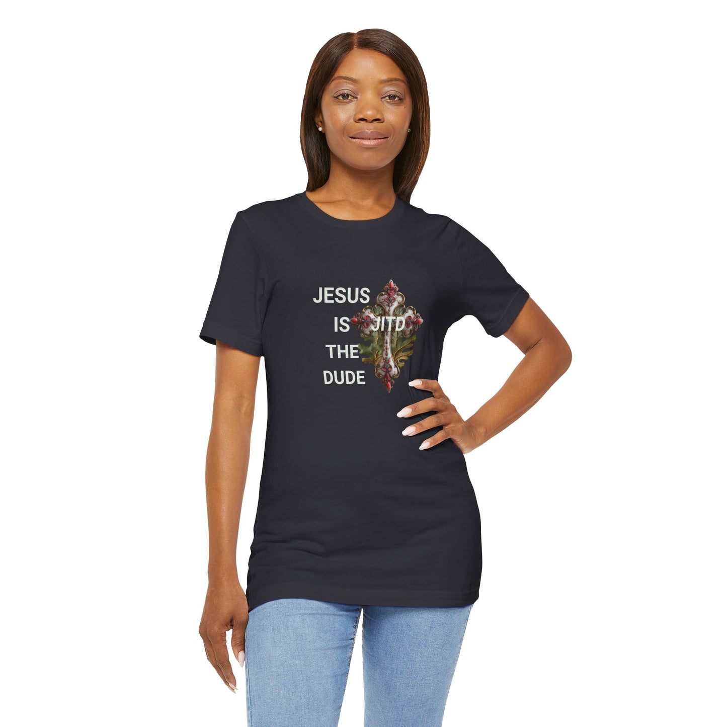 JITD ANTIQUE CROSS TEE