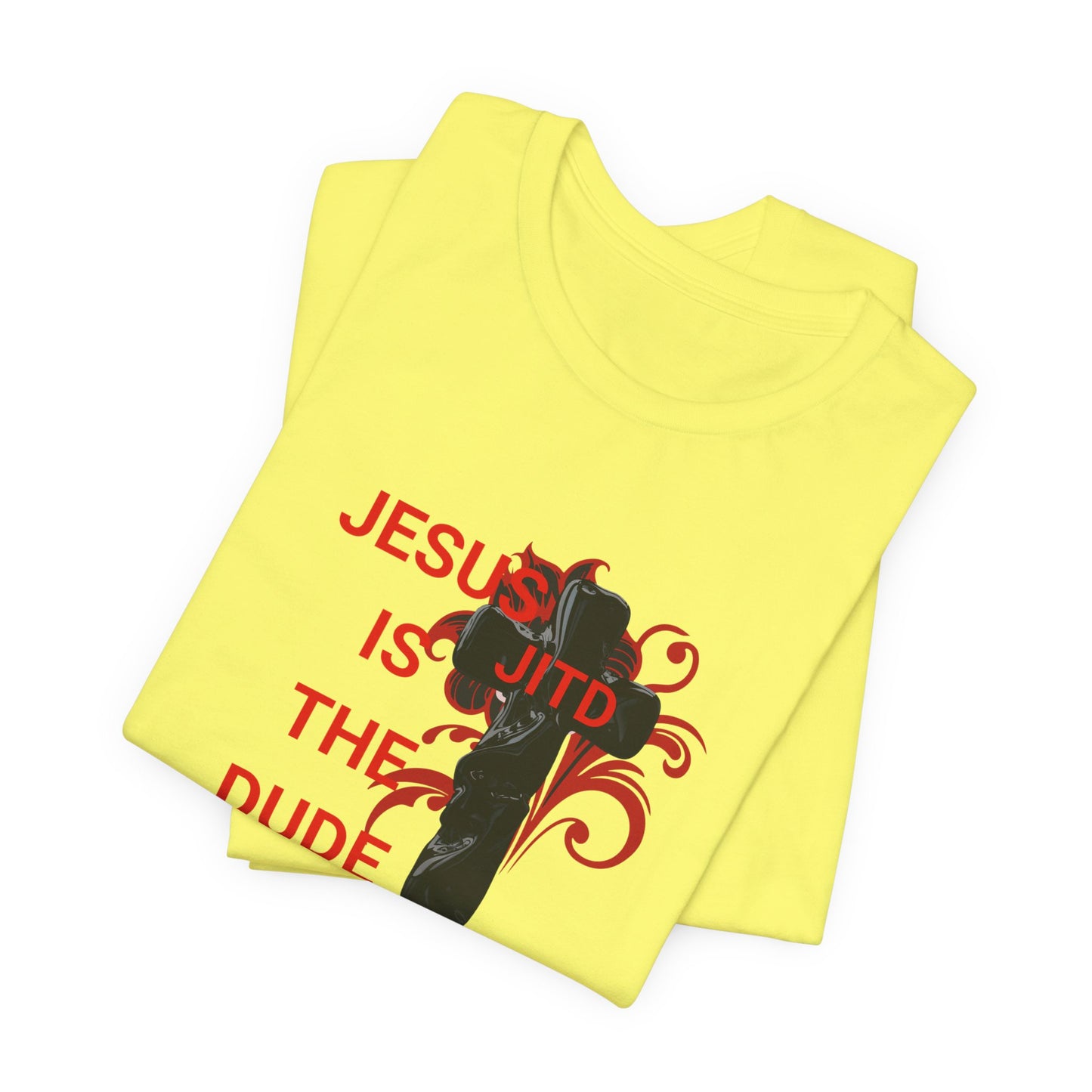 JITD BLACK CROSS TEE