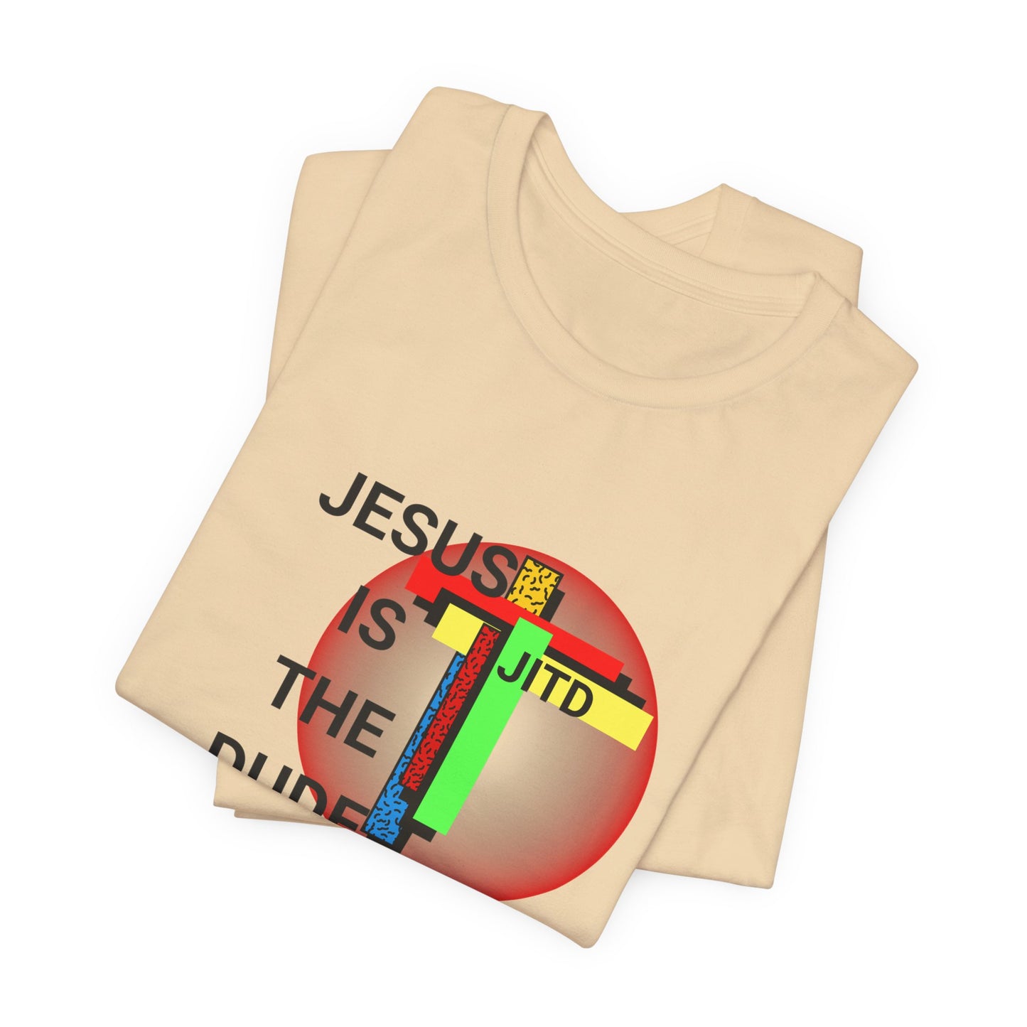 JITD RED GLOW CROSS TEE