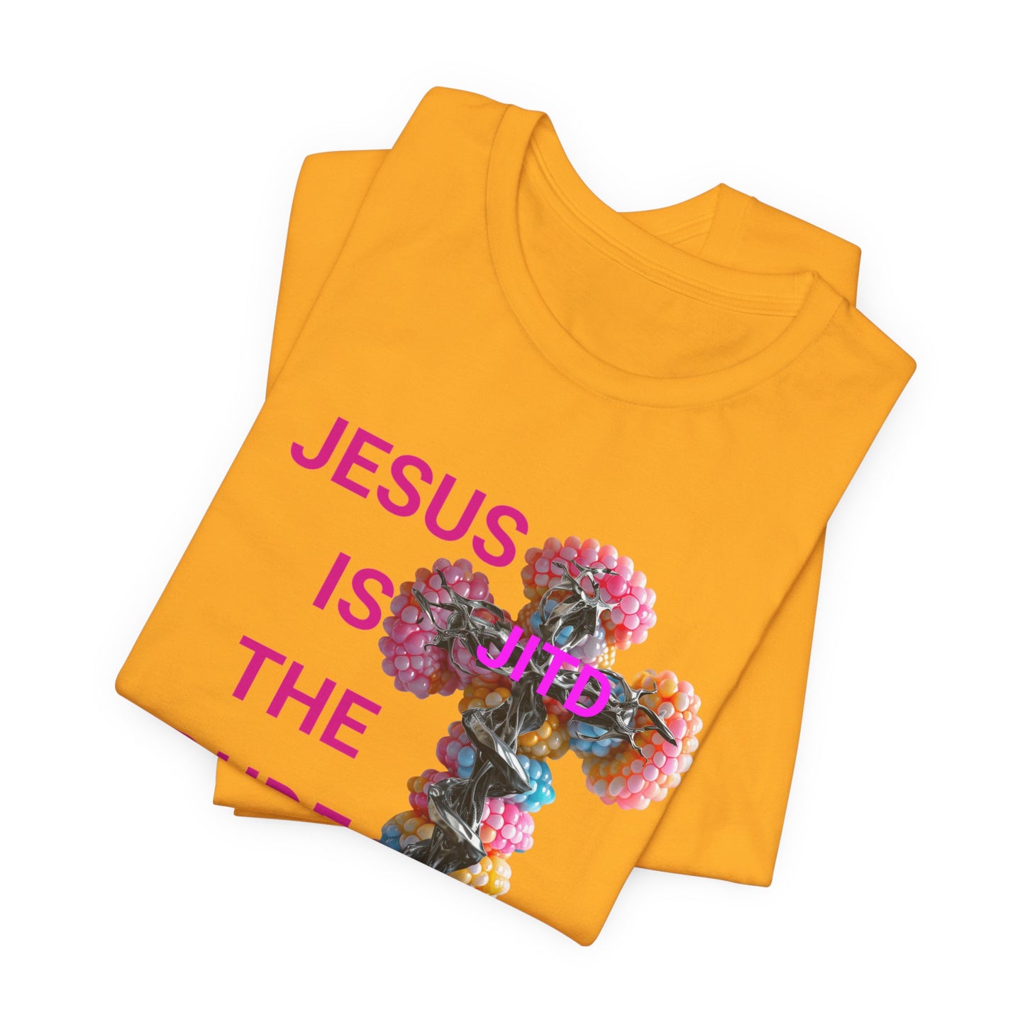 JITD TINY BUBBLE CROSS TEE