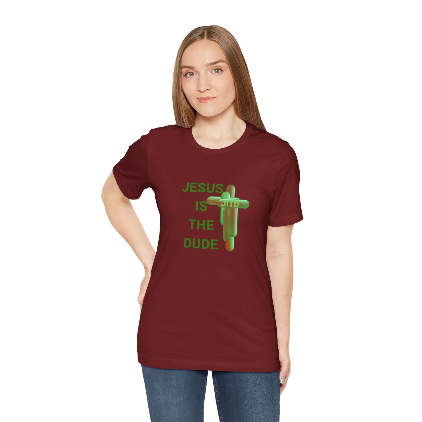 JITD GREEN PILL CROSS TEE