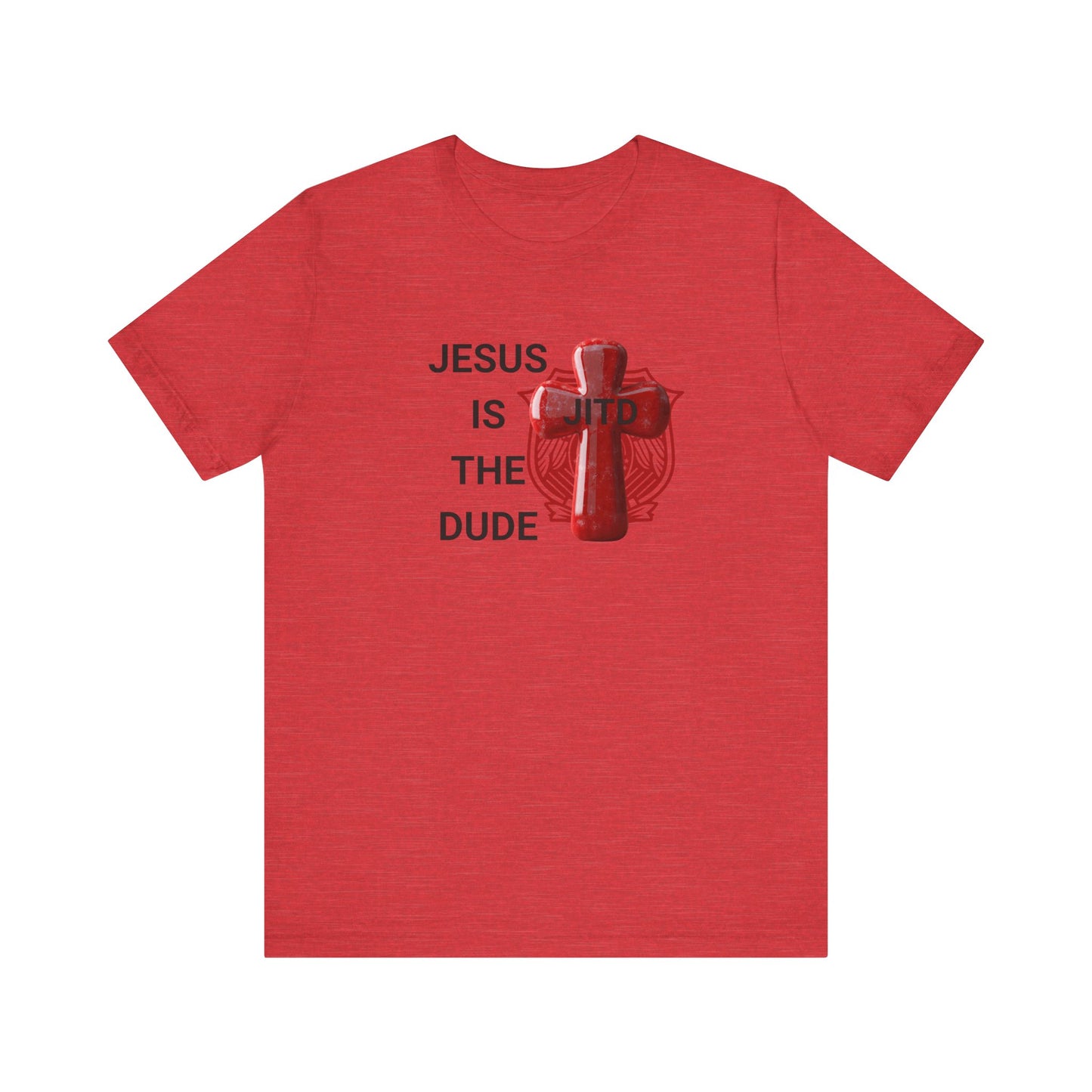 JITD RED SHIELD CROSS TEE