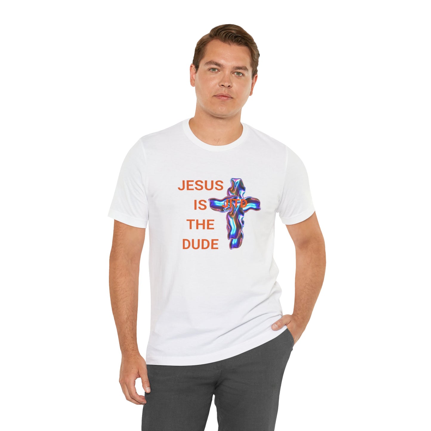 JITD RAINBOW CROSS TEE