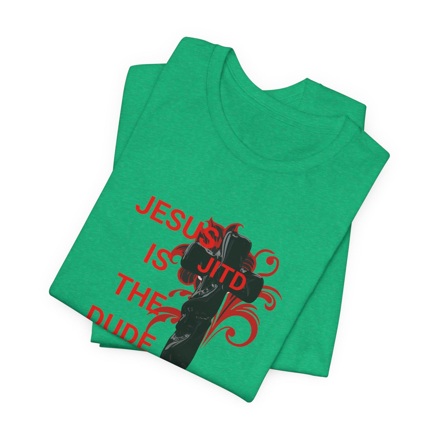 JITD BLACK CROSS TEE