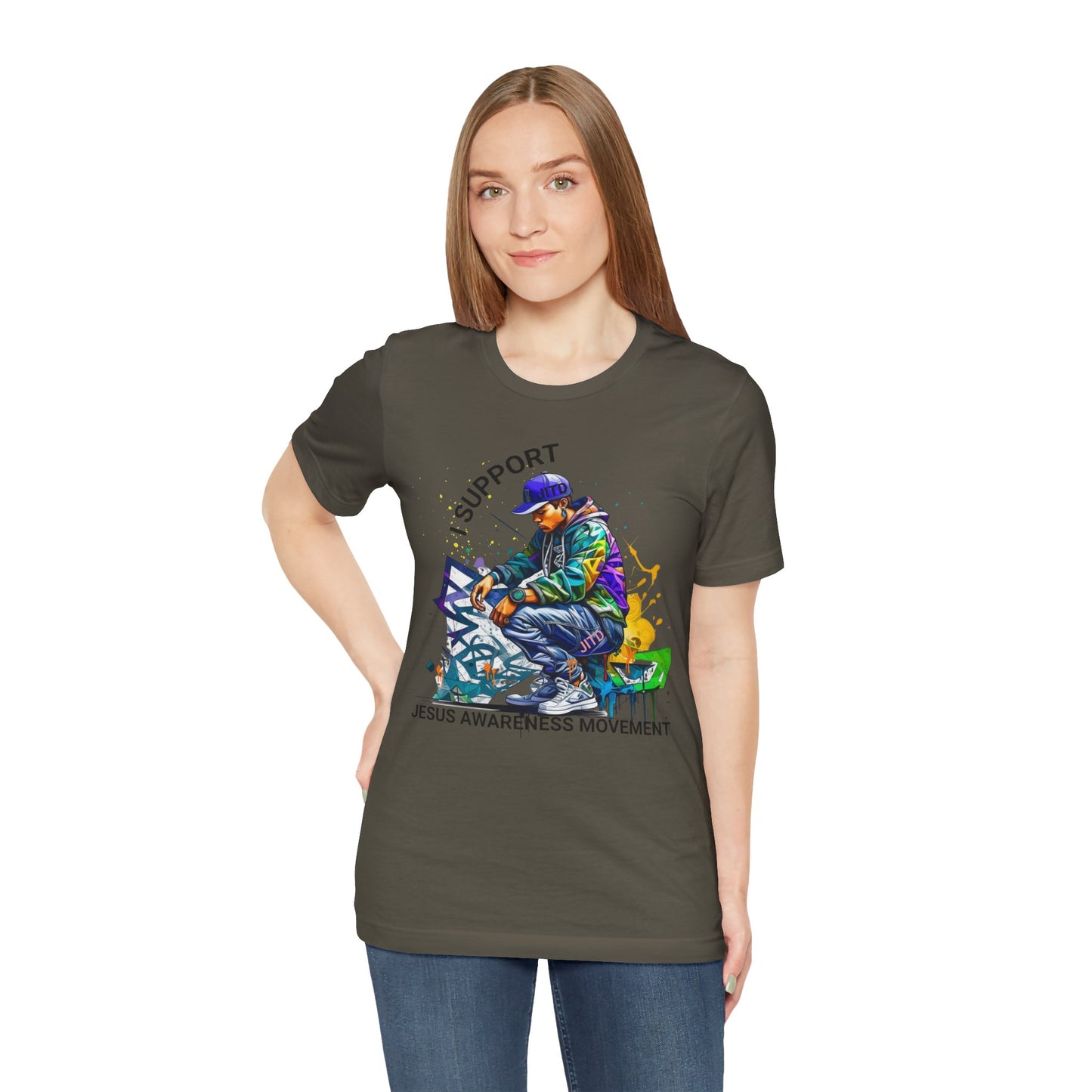 JESUS AWARENESS DANCER TEE