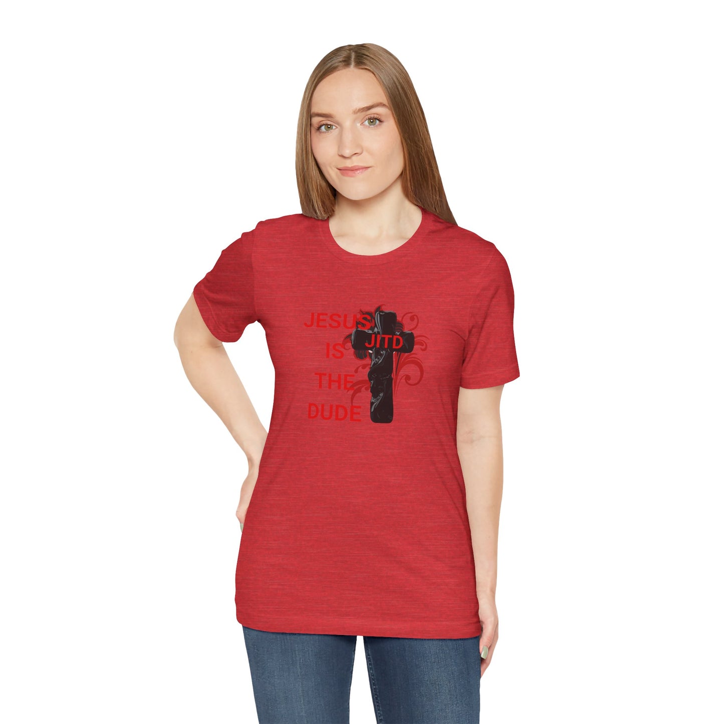 JITD BLACK CROSS TEE