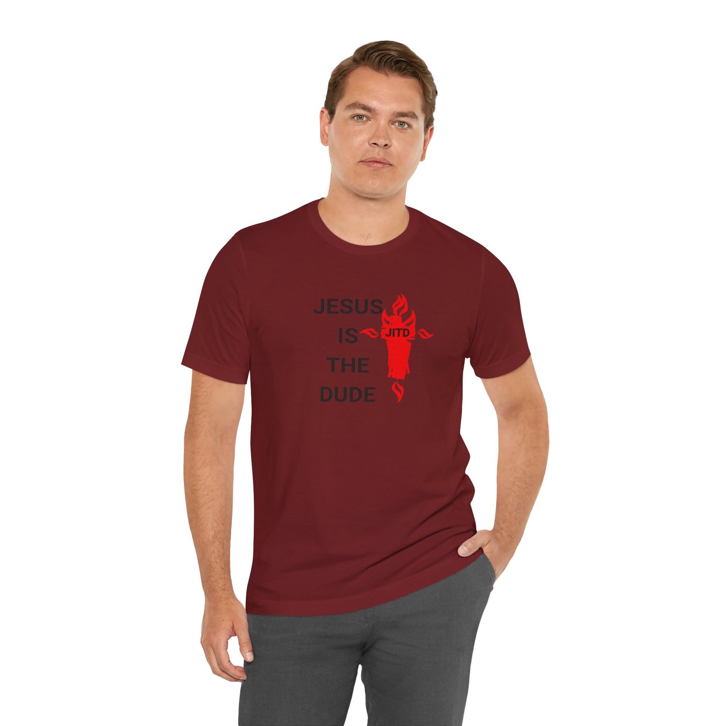 JITD FIRE CROSS TEE