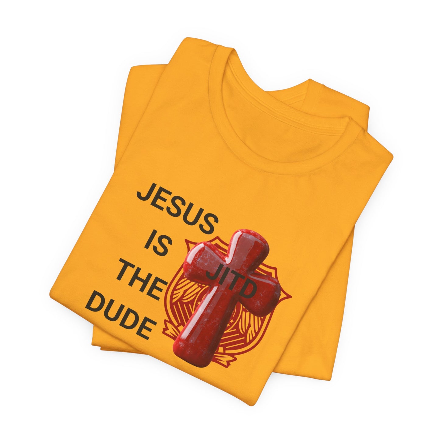 JITD RED SHIELD CROSS TEE
