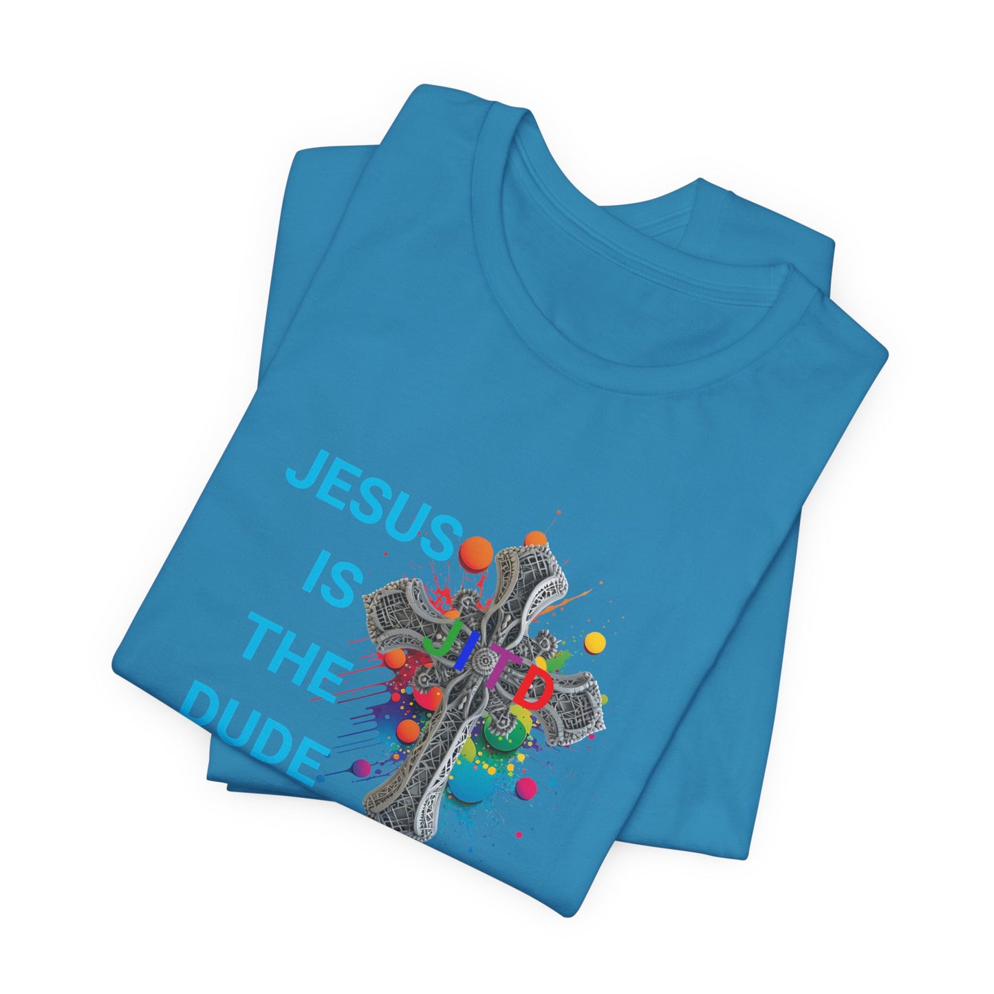 JITD COLORFUL CROSS TEE