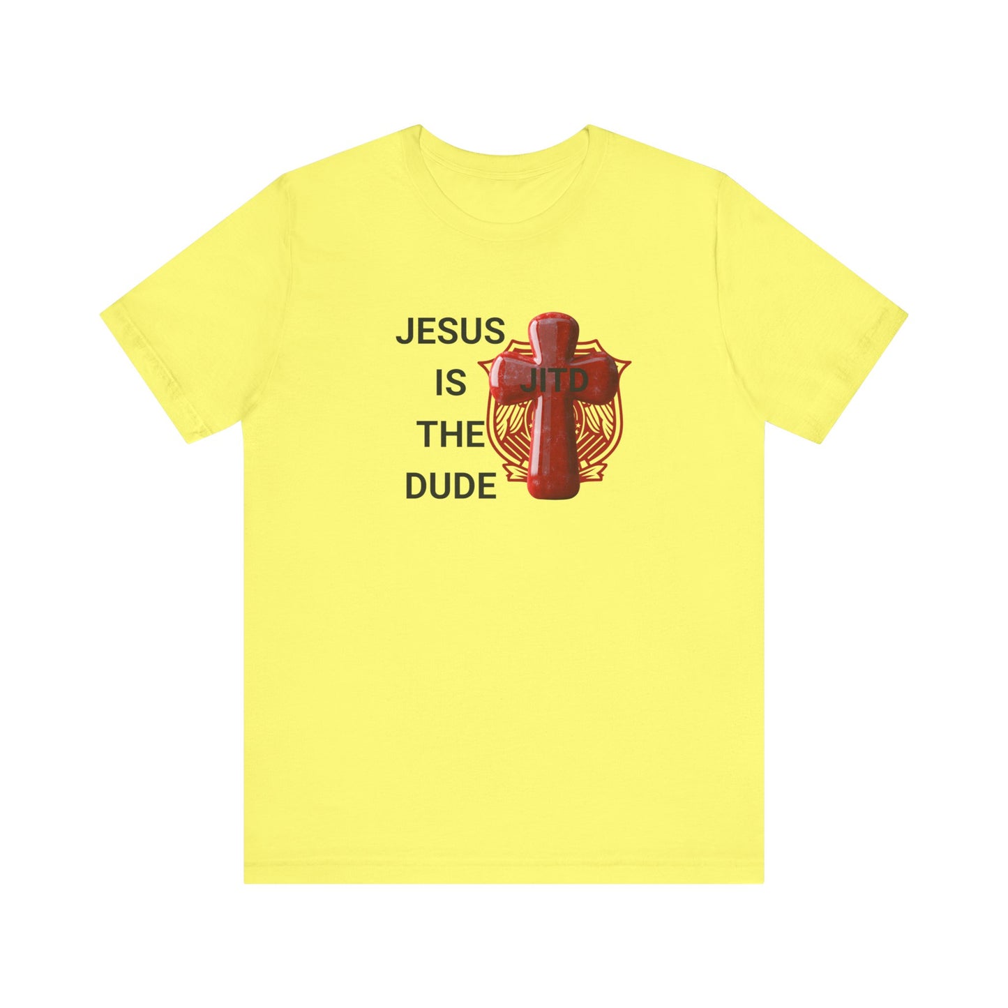 JITD RED SHIELD CROSS TEE