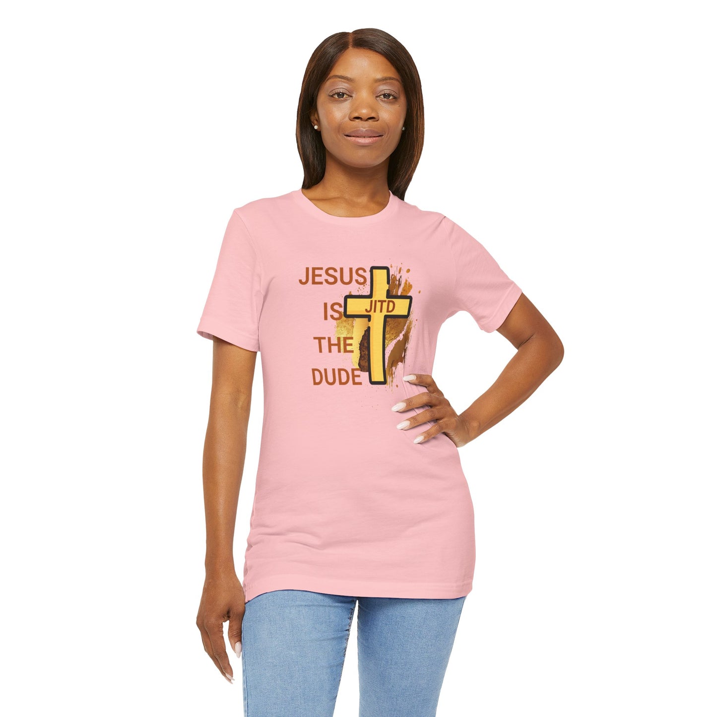JITD WOODEN CROSS TEE
