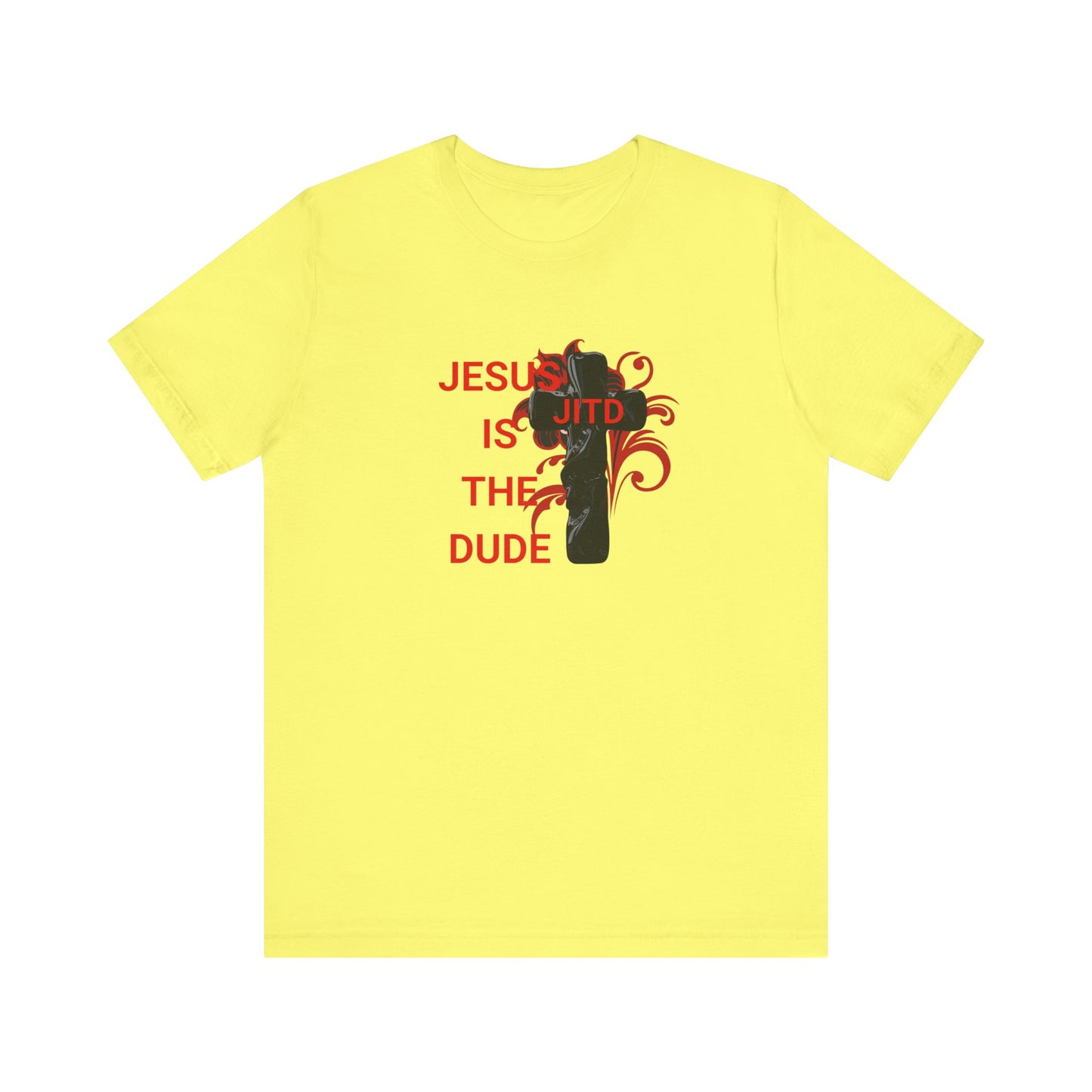 JITD BLACK CROSS TEE