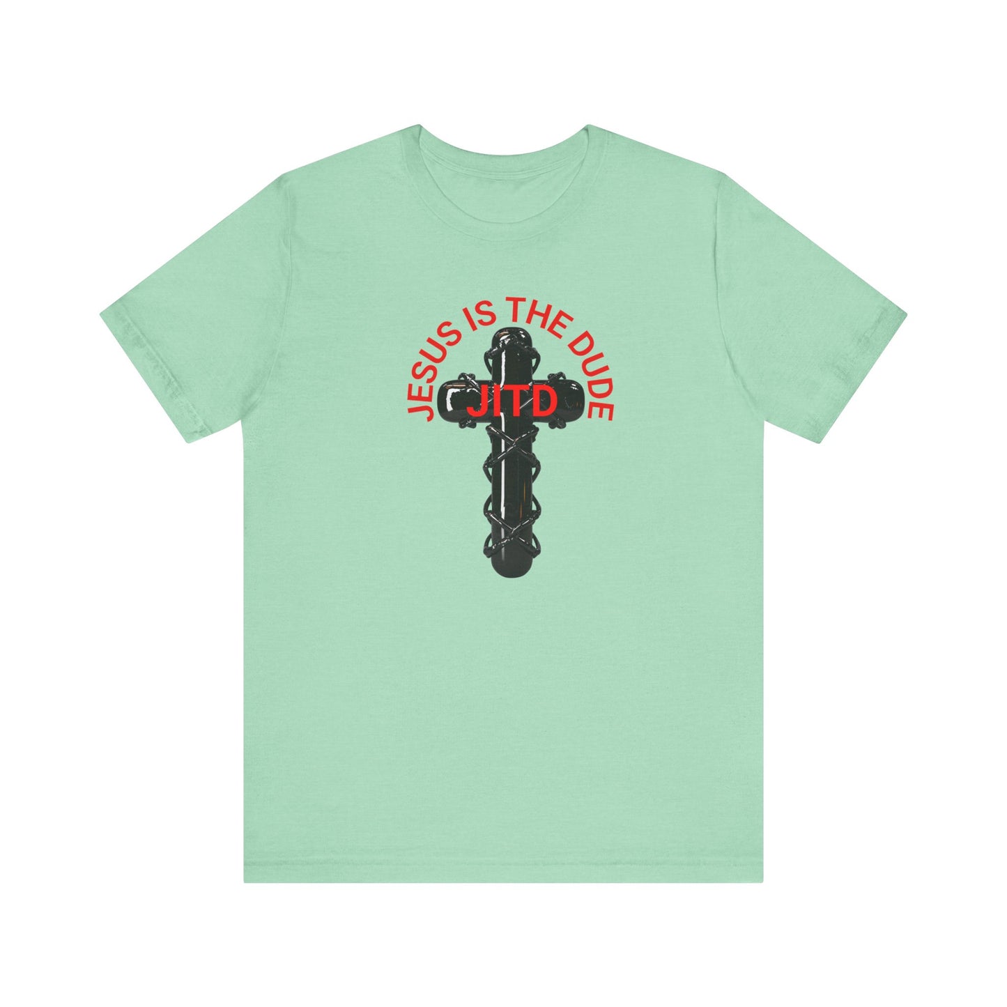 JITD BLACK CROSS TEE