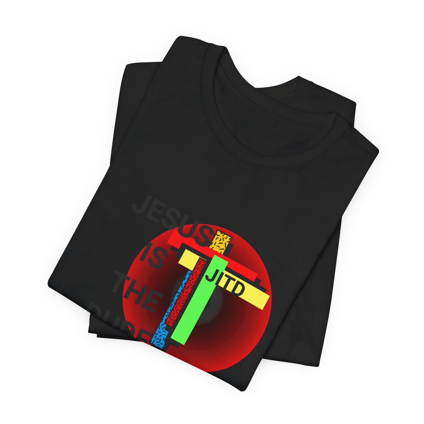JITD RED GLOW CROSS TEE