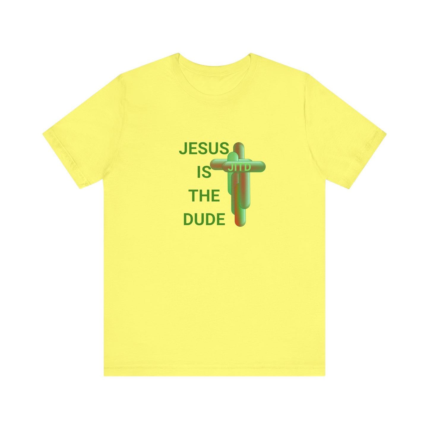 JITD GREEN PILL CROSS TEE